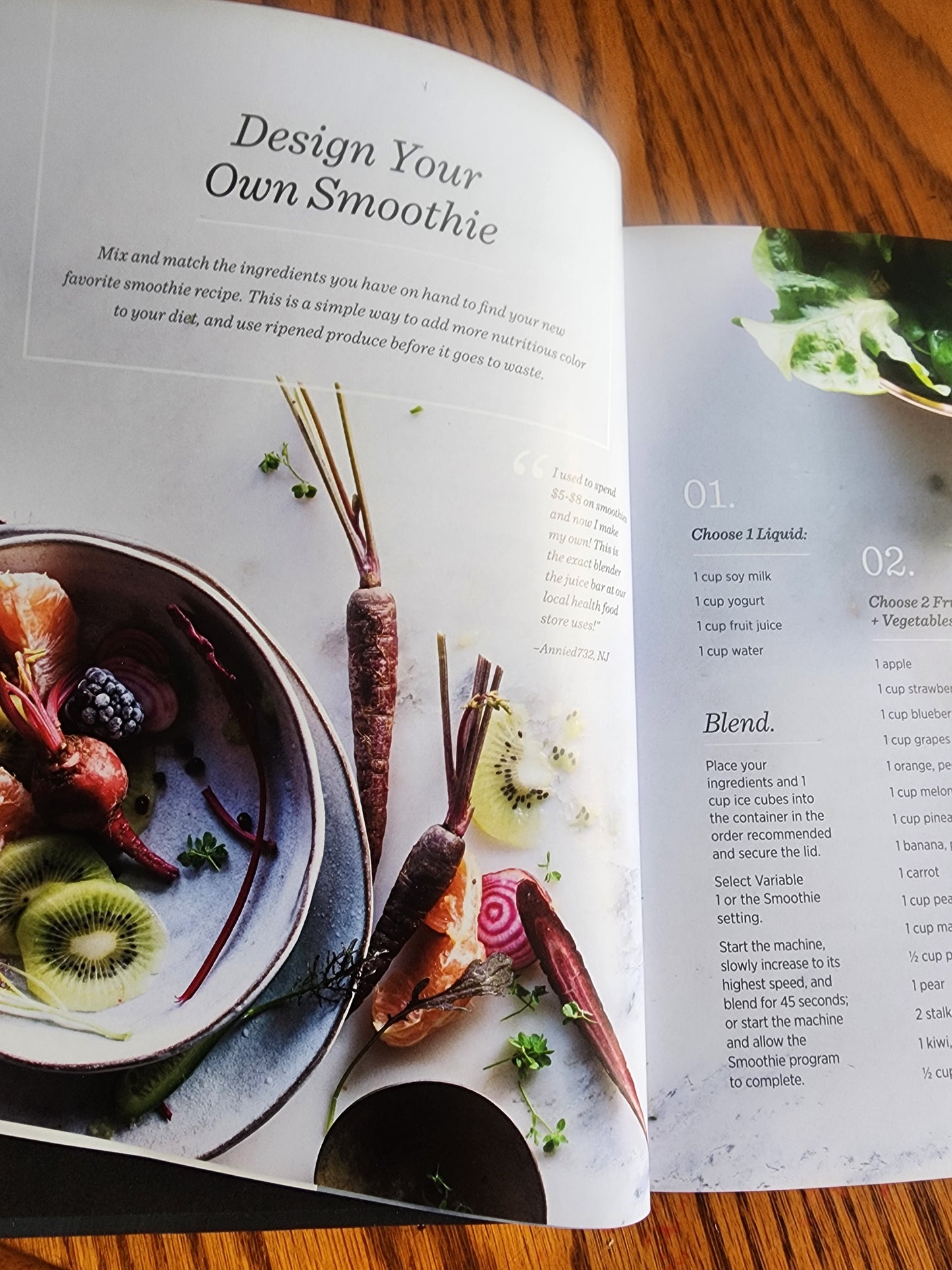 VITAMIX SIMPLY BLENDING Hardback Cookbook Quick & Easy Recipes