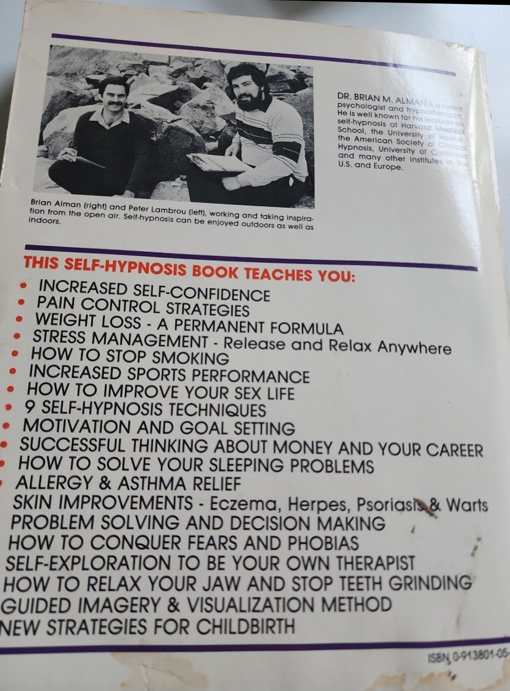 Self-Hypnosis: The Complete Manual for Health and Self-Change by Brian Altman