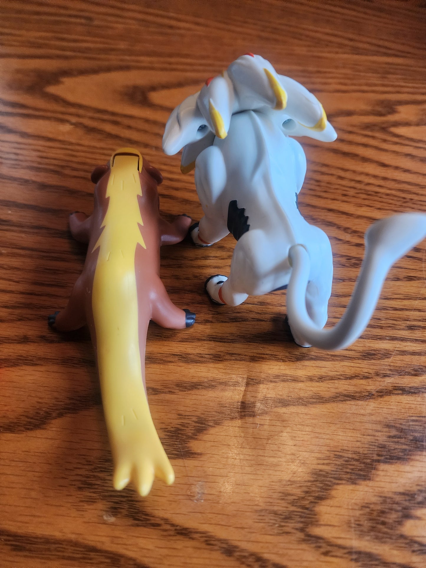 Pokemon McDonald's  yungoos action toy figure  angry 6"  & Legendary Sun and Moon McDonalds 5" toy does not talk