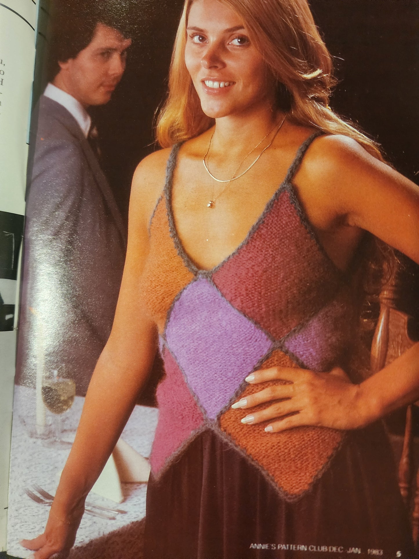 Doll's Annie's Pattern Club Newsletter Booklet & Pattern #39 1986 & #24 1983 Crochet & Needlecraft patterns