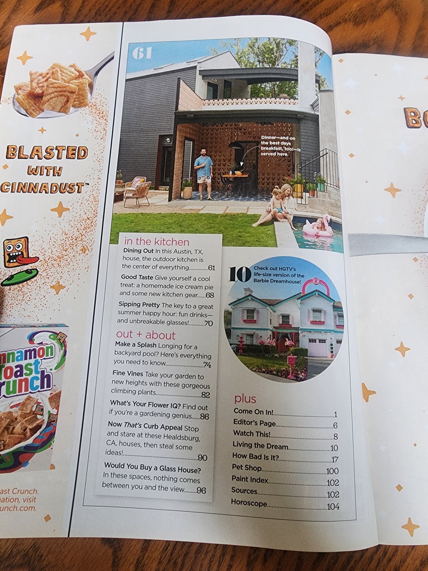 HGTV MAGAZINE July/August 2023 Ready Set Summer 125 Easy Backyard Upgrades Cool