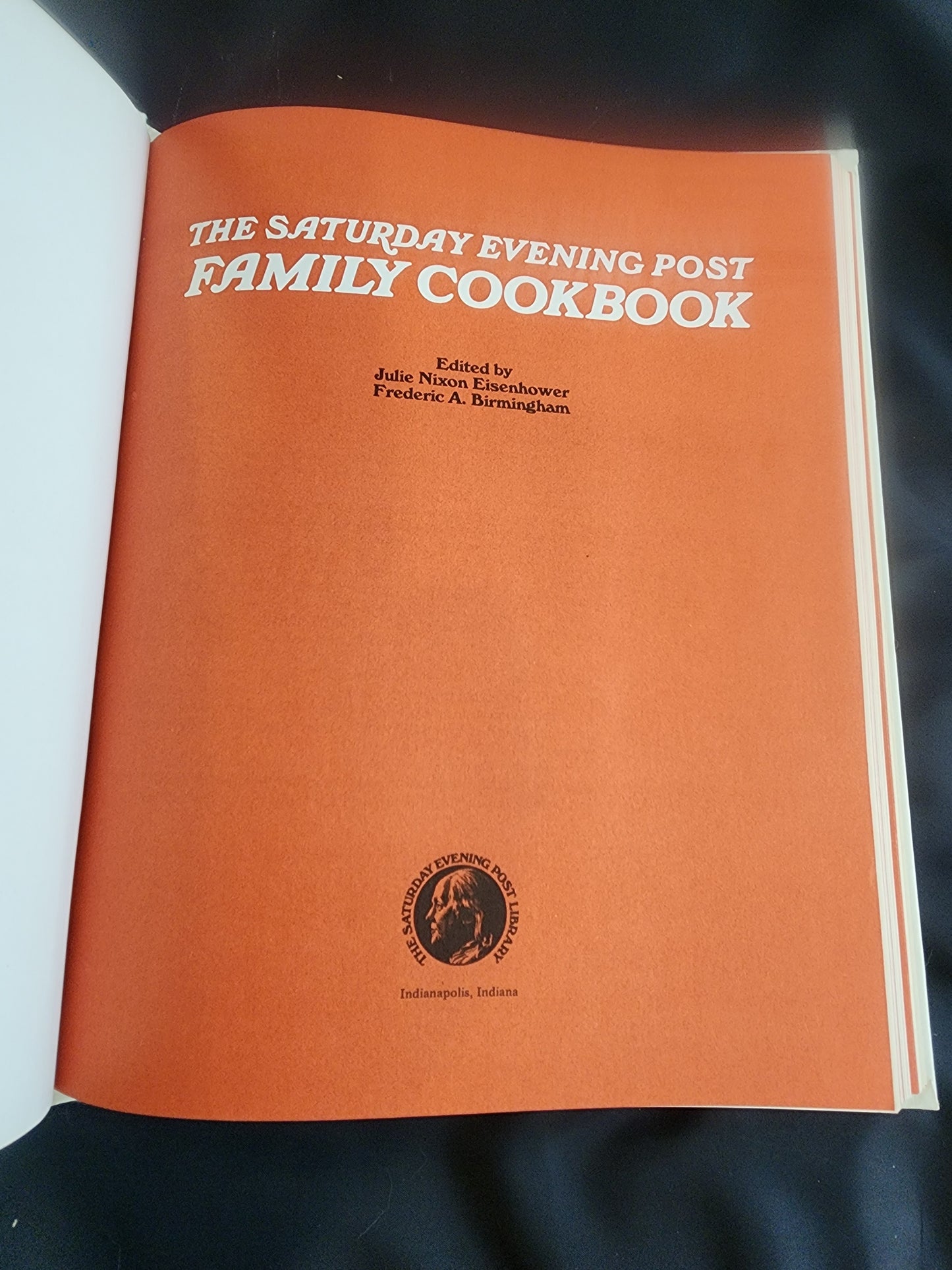 Saturday Evening Post Family Cookbook HB Book 1975