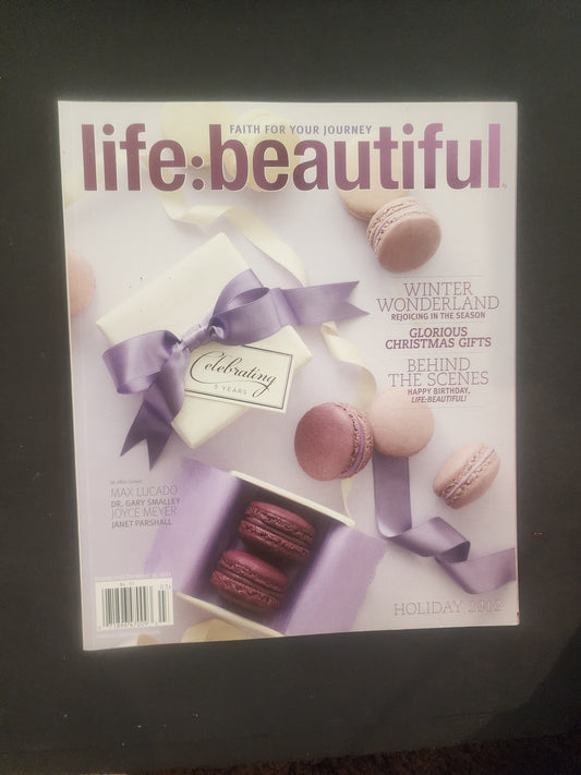 Life:Beautiful Christian lifestyle winter Wonderland, gifts Joyce meyer