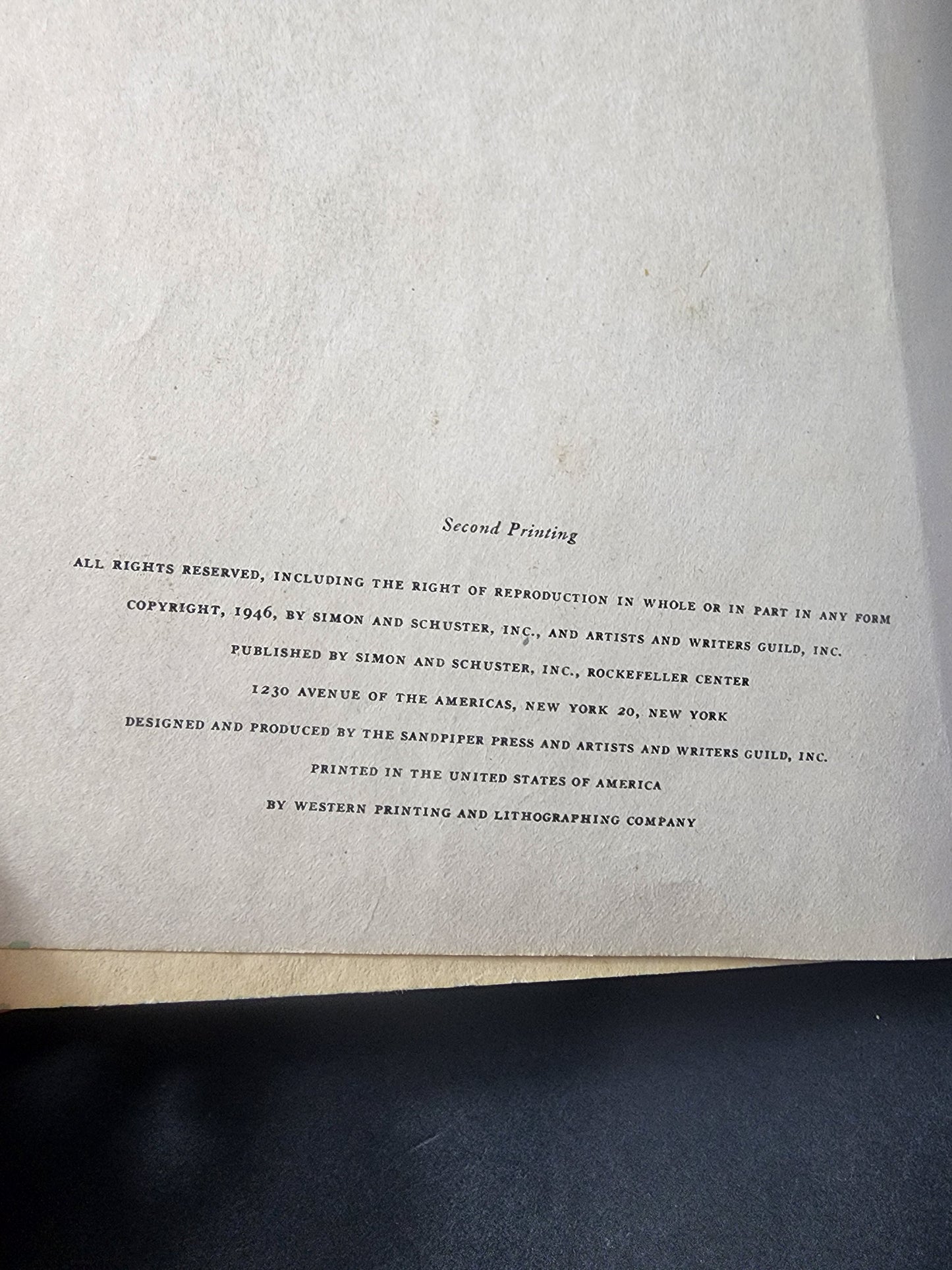 Vintage 1946 FIRST LITTLE FAIRY TALES A Little Golden Book