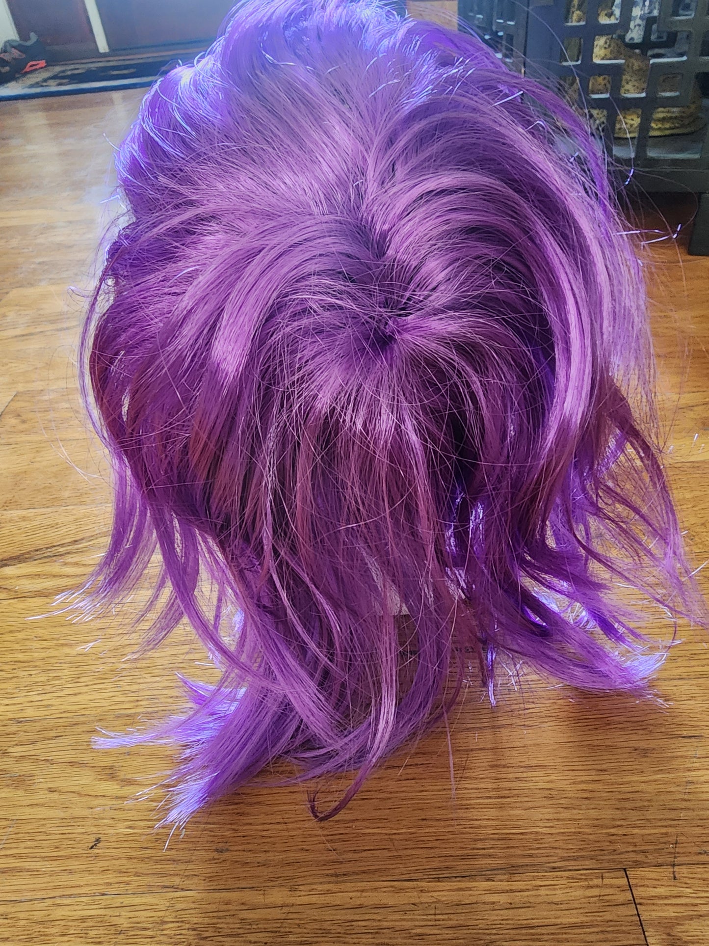 Purple anime wig cosplay or Halloween costume