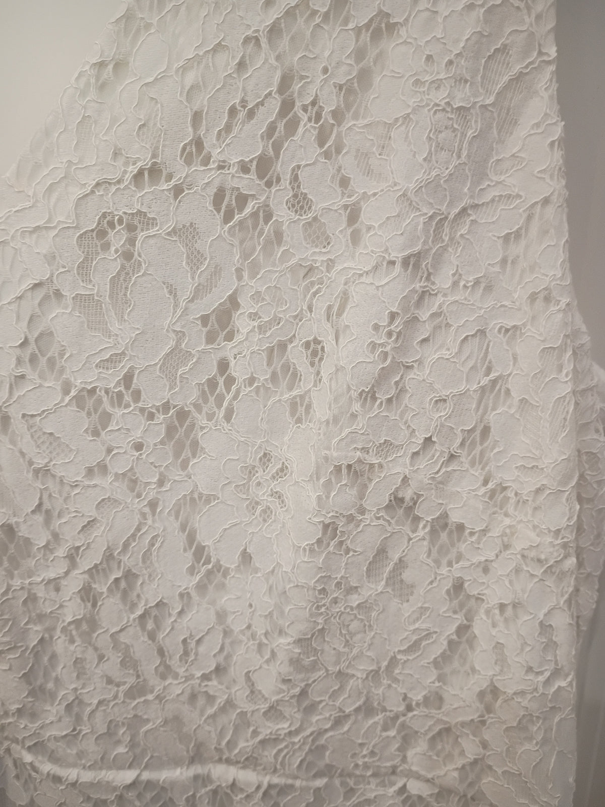 Elegant Floral Lace Wedding Dress Gown