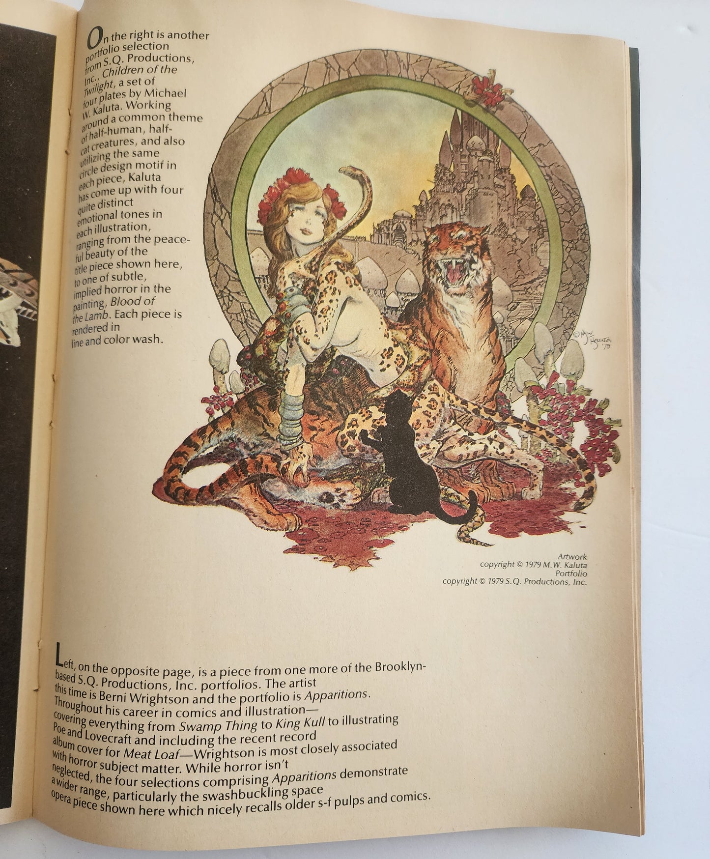 Marvel Epic Illustrated 1982 She-wolf