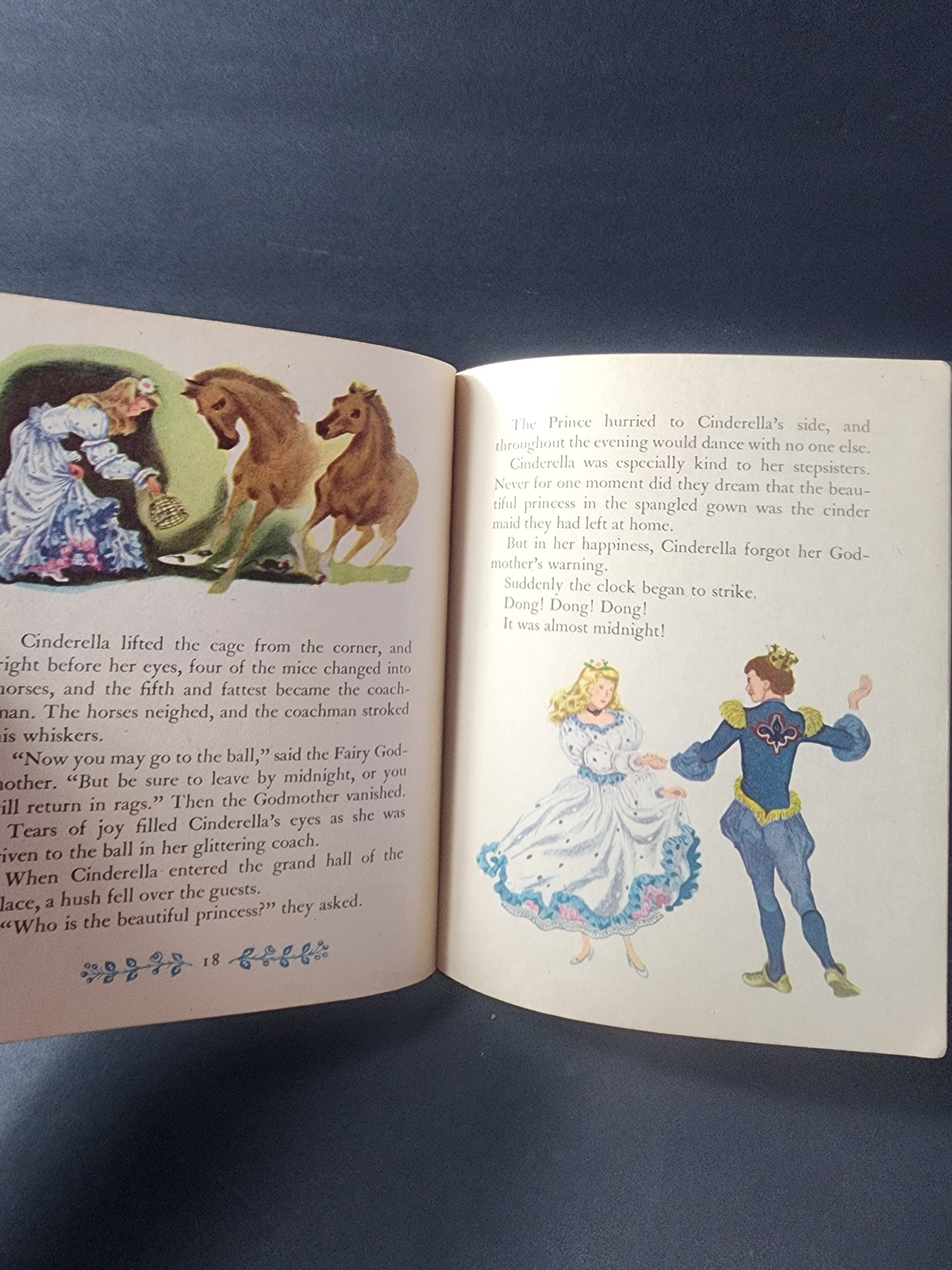 Vintage 1946 FIRST LITTLE FAIRY TALES A Little Golden Book