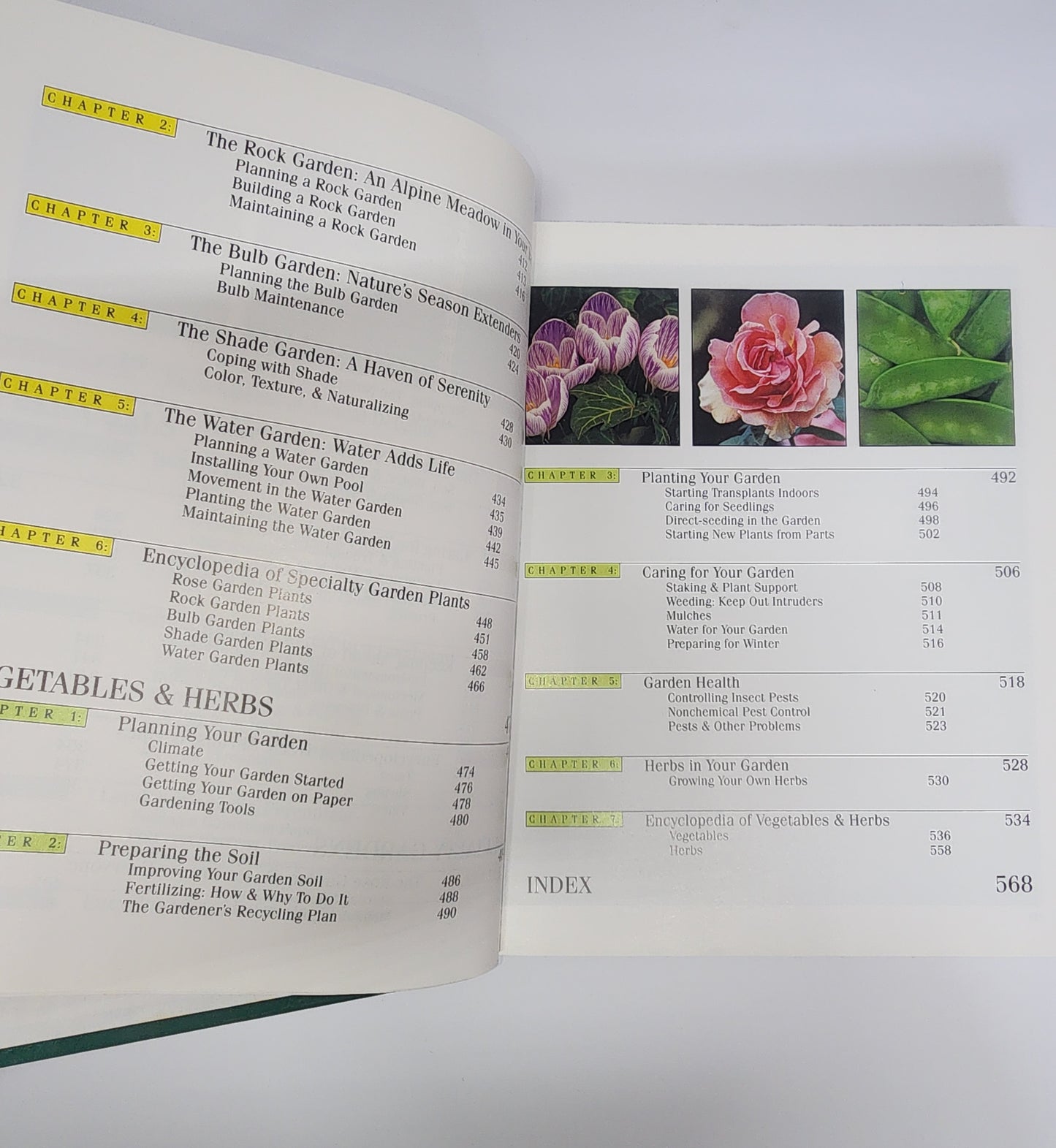 TREASURY OF GARDENING COLLECTOR BOOK ANNUALS PERENNIALS VEGIES HERBS LANDSCAPE