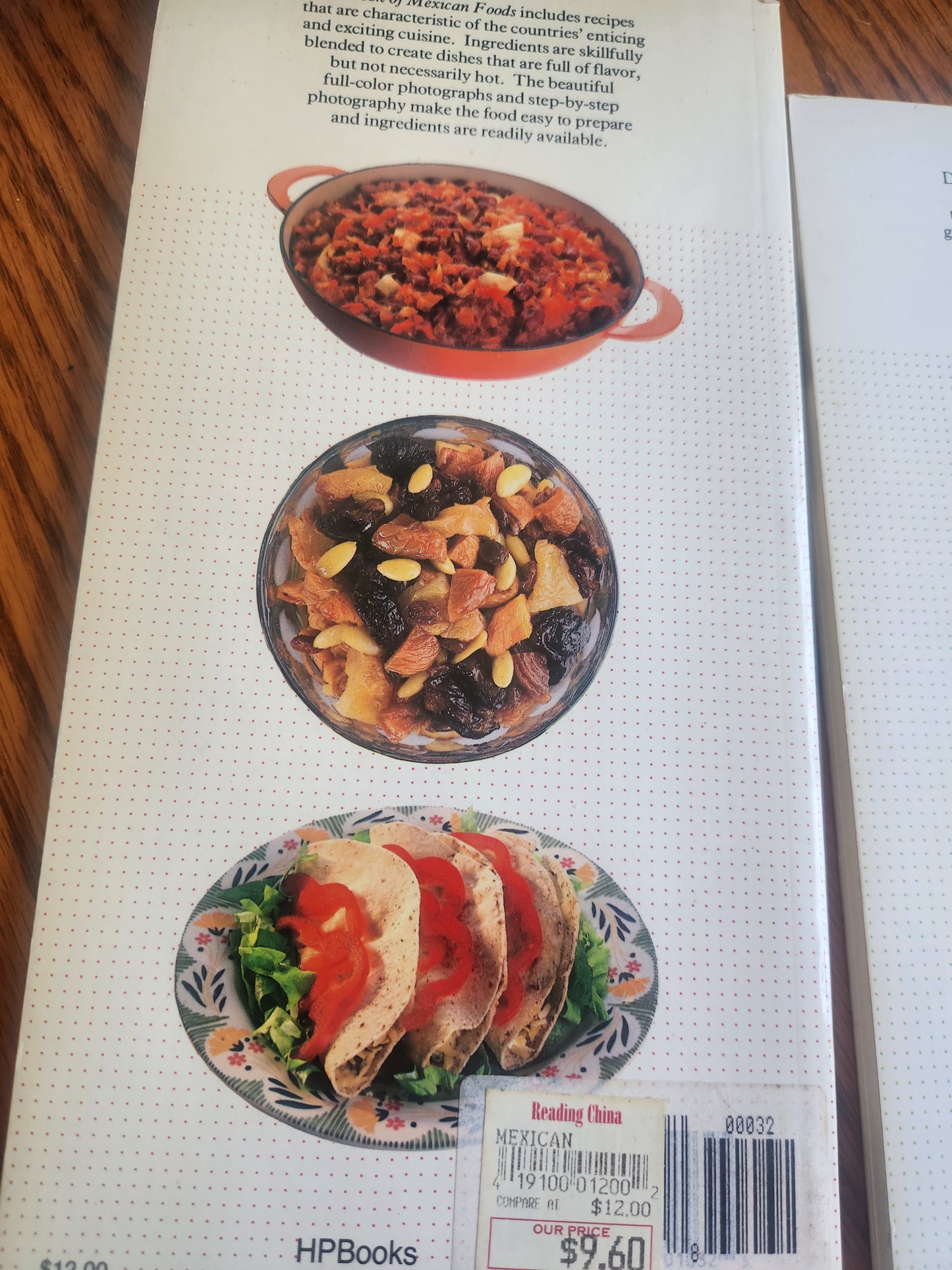 The Book of Mexican Foods & Garnishes set of 2 cookbooks