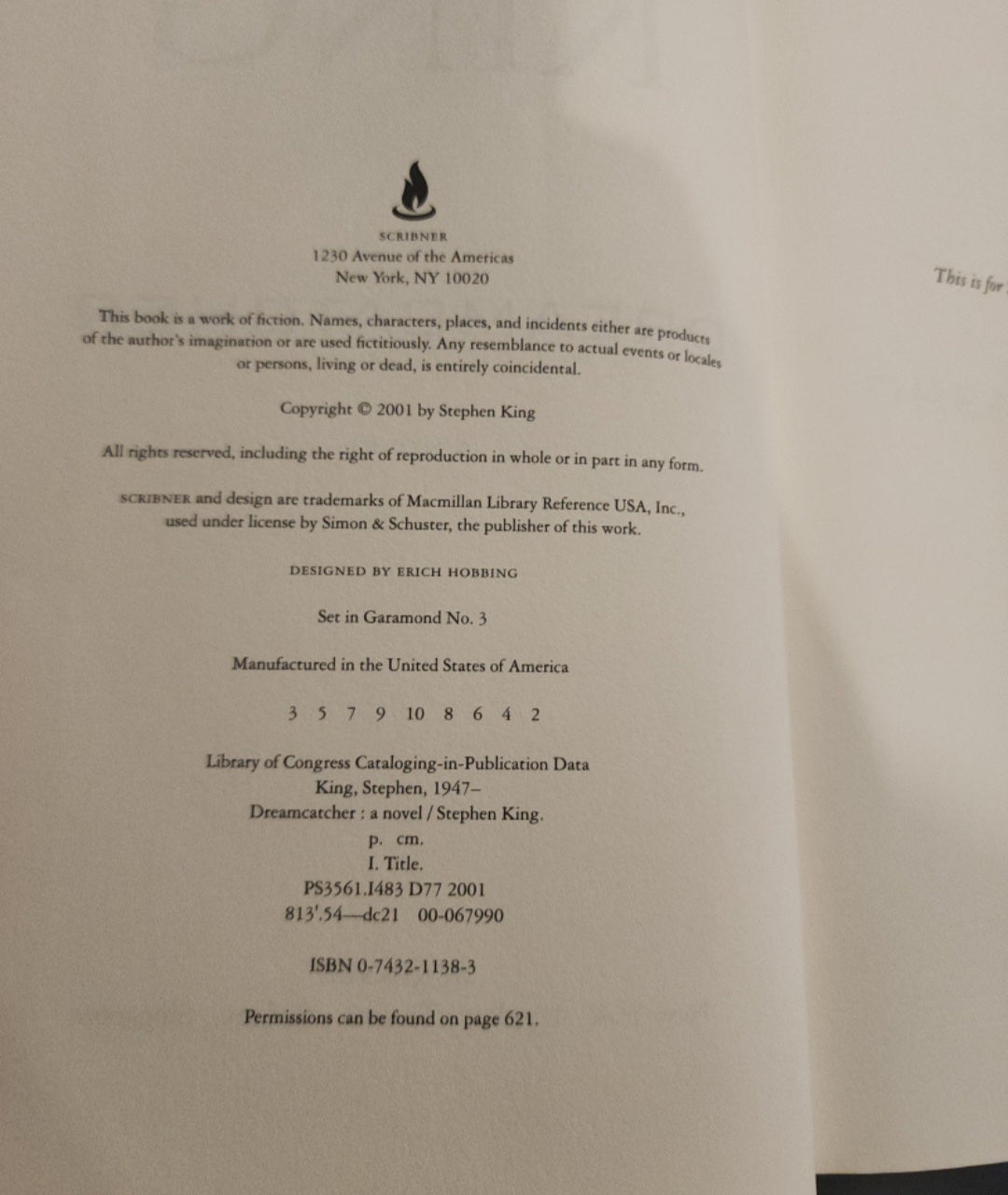 Two  Stepen Kings HB Books  Hearts in Atlantis
& Dreamcatcher