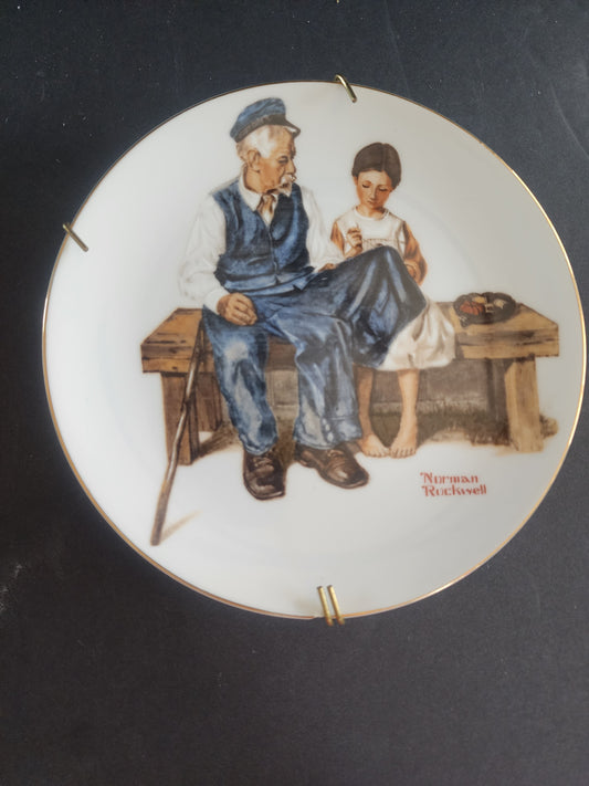 Norman Rockwell Plate (1982) “The Lighthouse Keepers Daughter" 6.50"