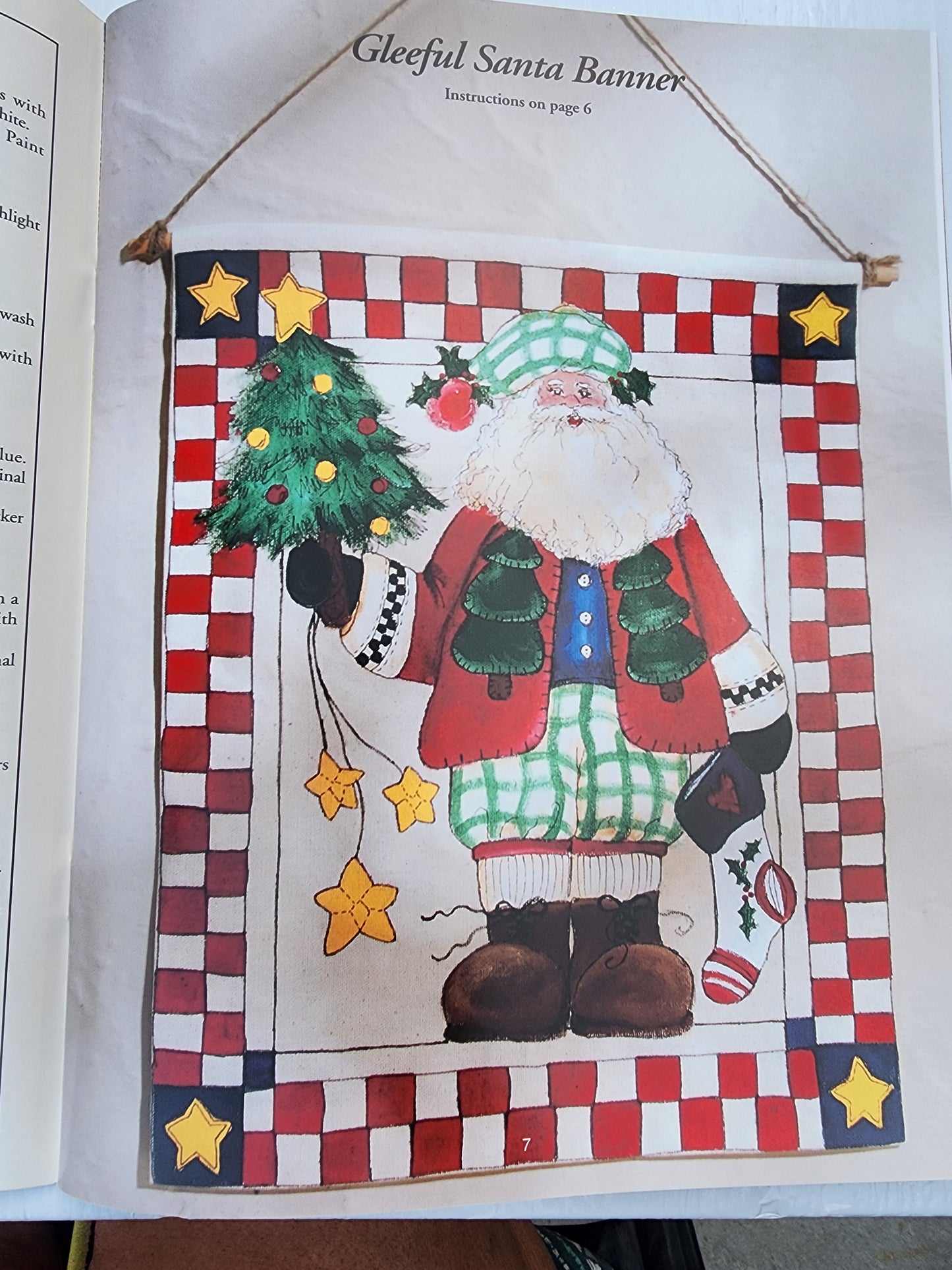 Painting For Christmas Homespun Holidays 19 Designs by Plaid craft paint book