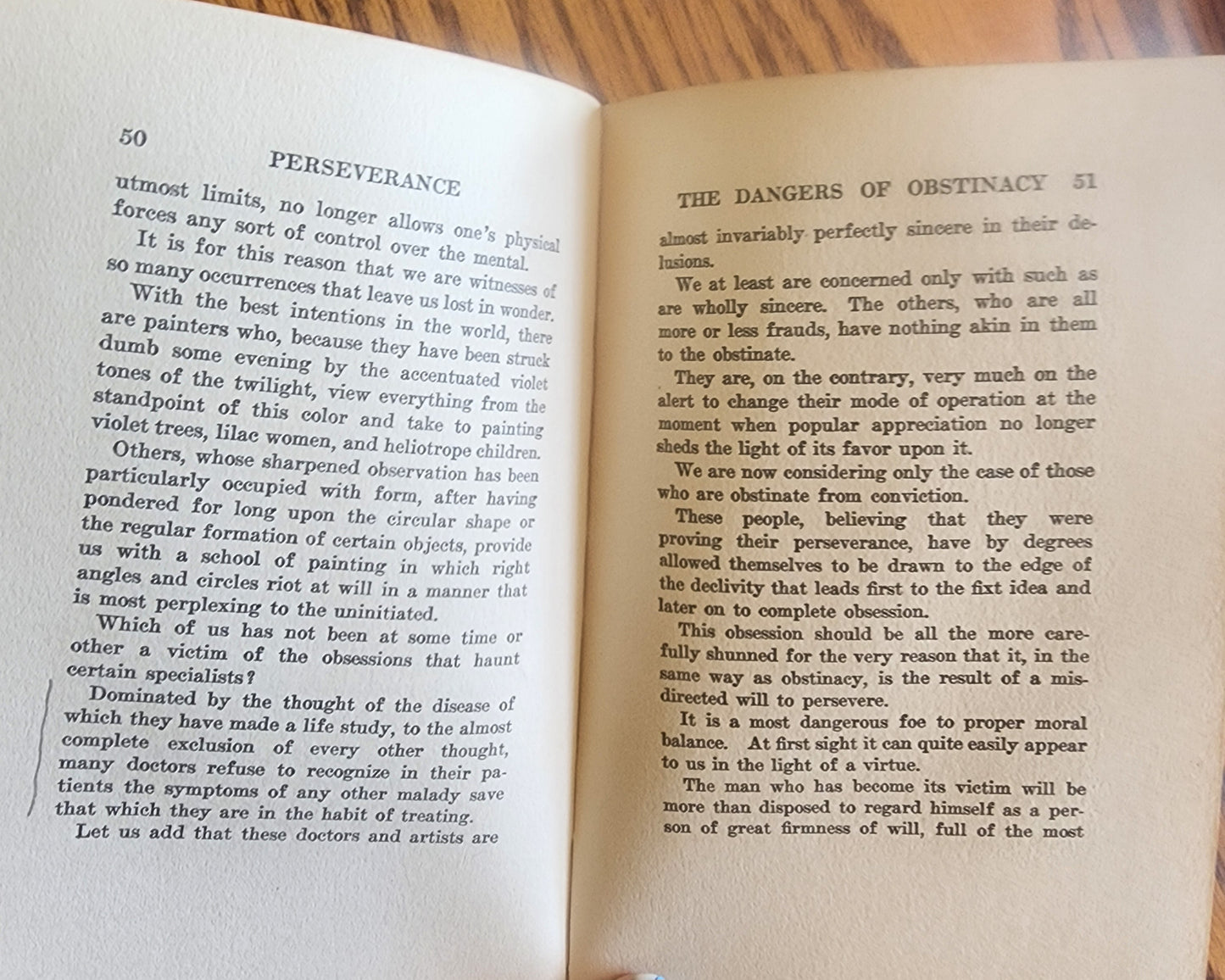 Perseverance , How to Develop  It 1916 (Mental Efficiency  Series) By H. Besser