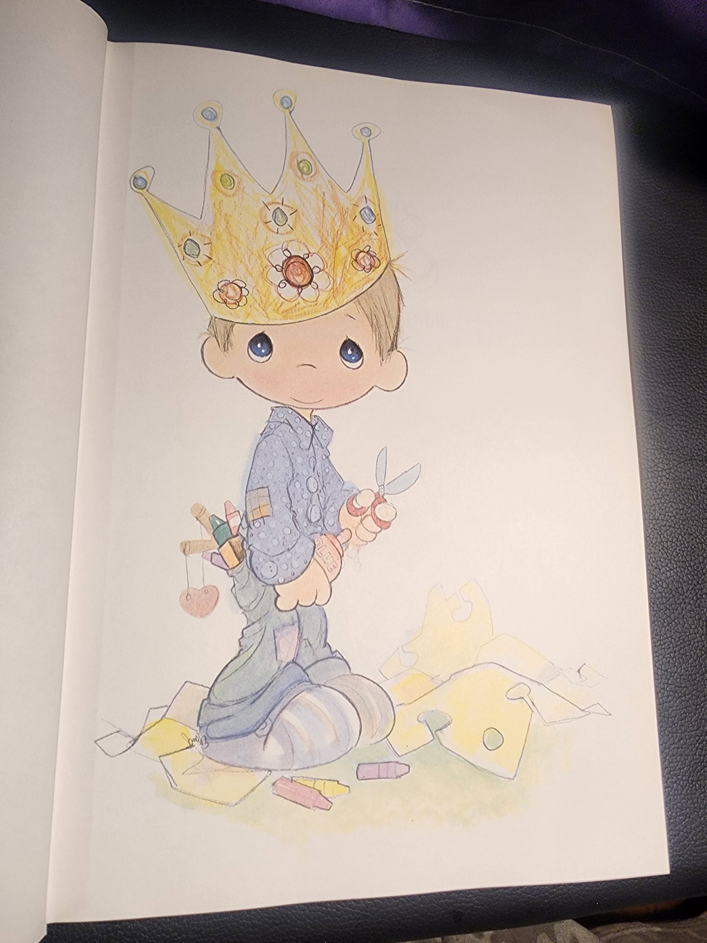 Vintage Precious Moments Stories From The Bible Hardback (1991)