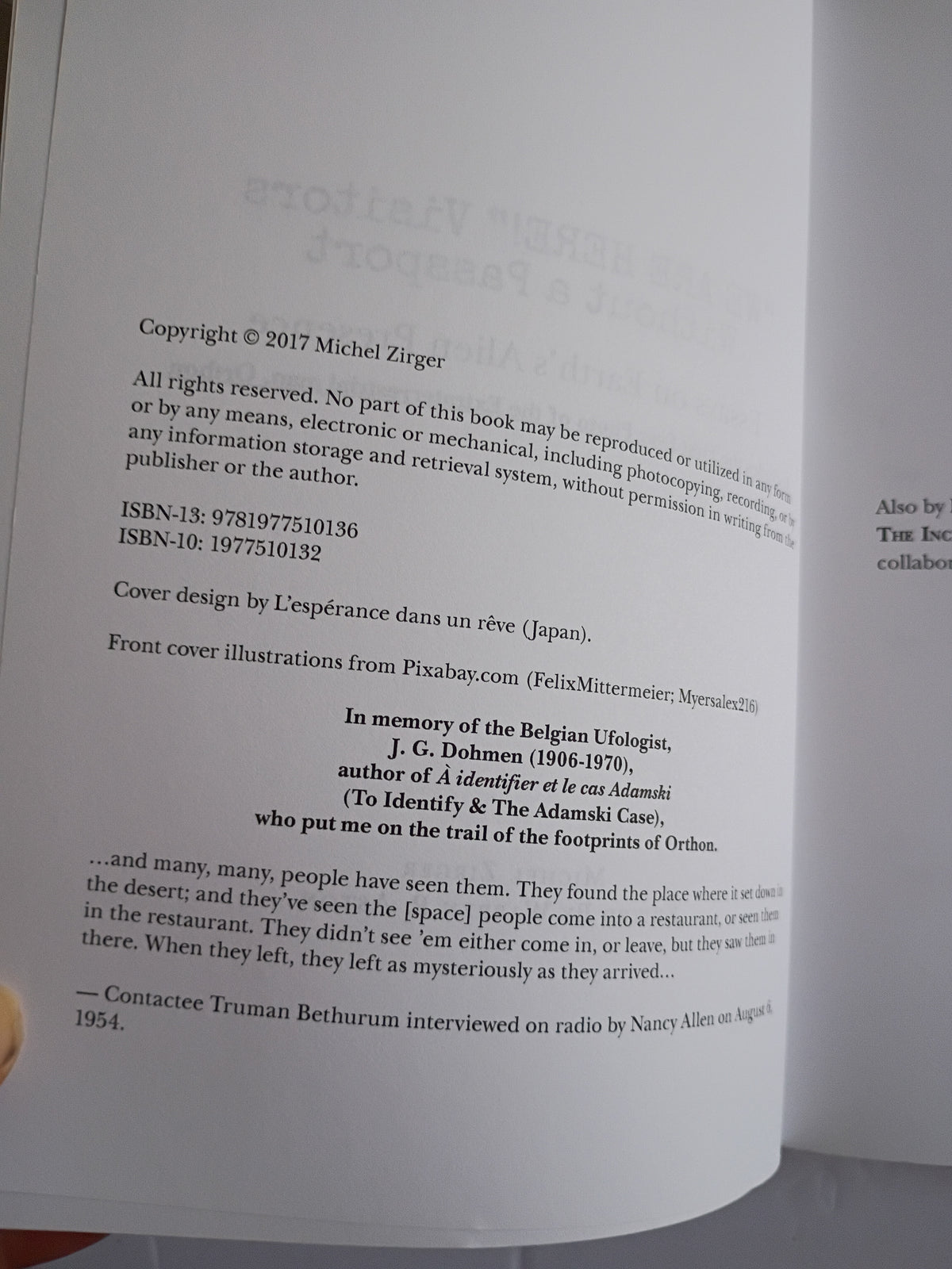 We Are Here! Visitors Without a Passport: Essays Earth's Alien Presence PB Book
