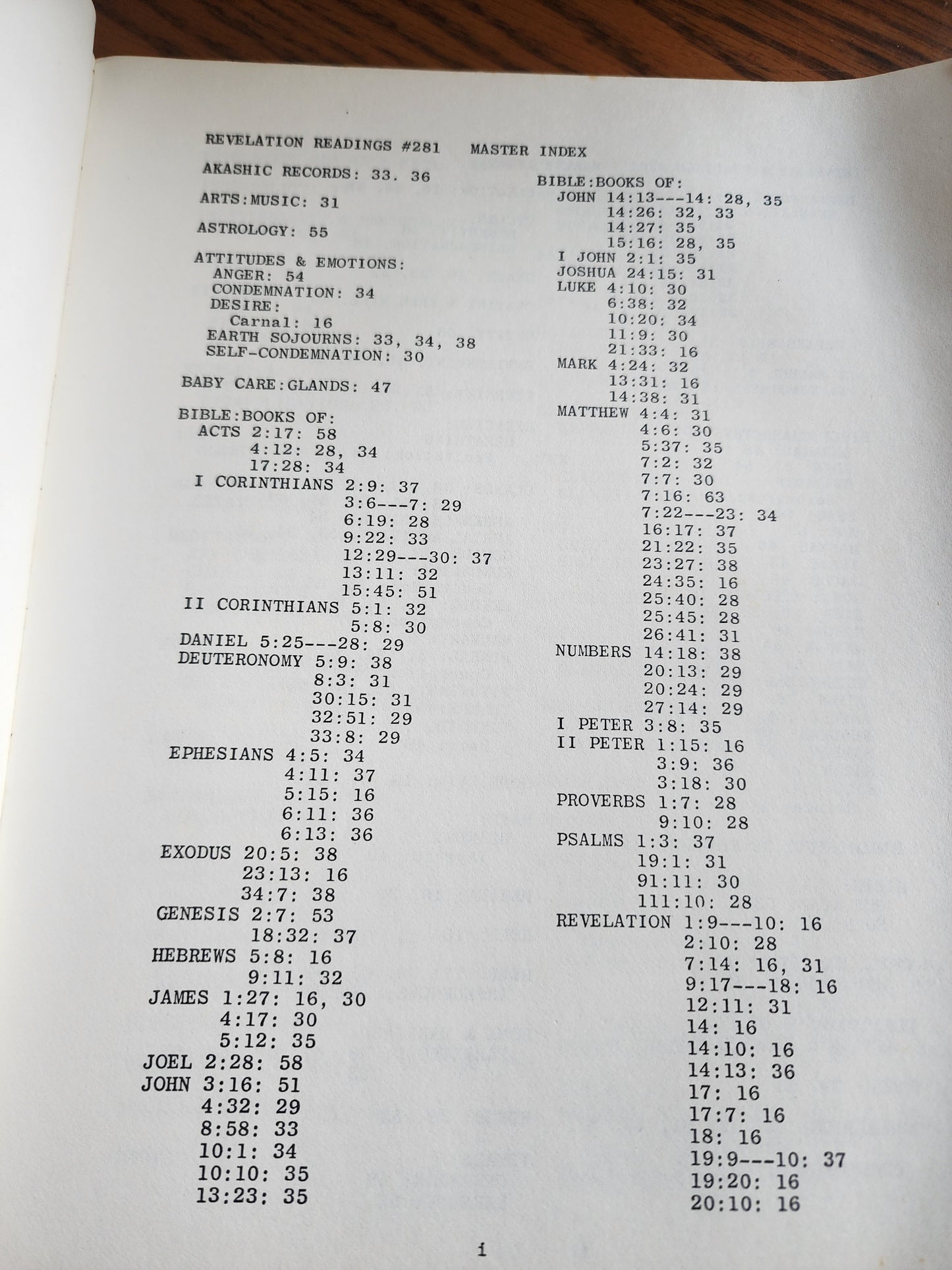 The Revelation: Commentary on Twenty-four Psychic Discourses Edgar Cayce 1969