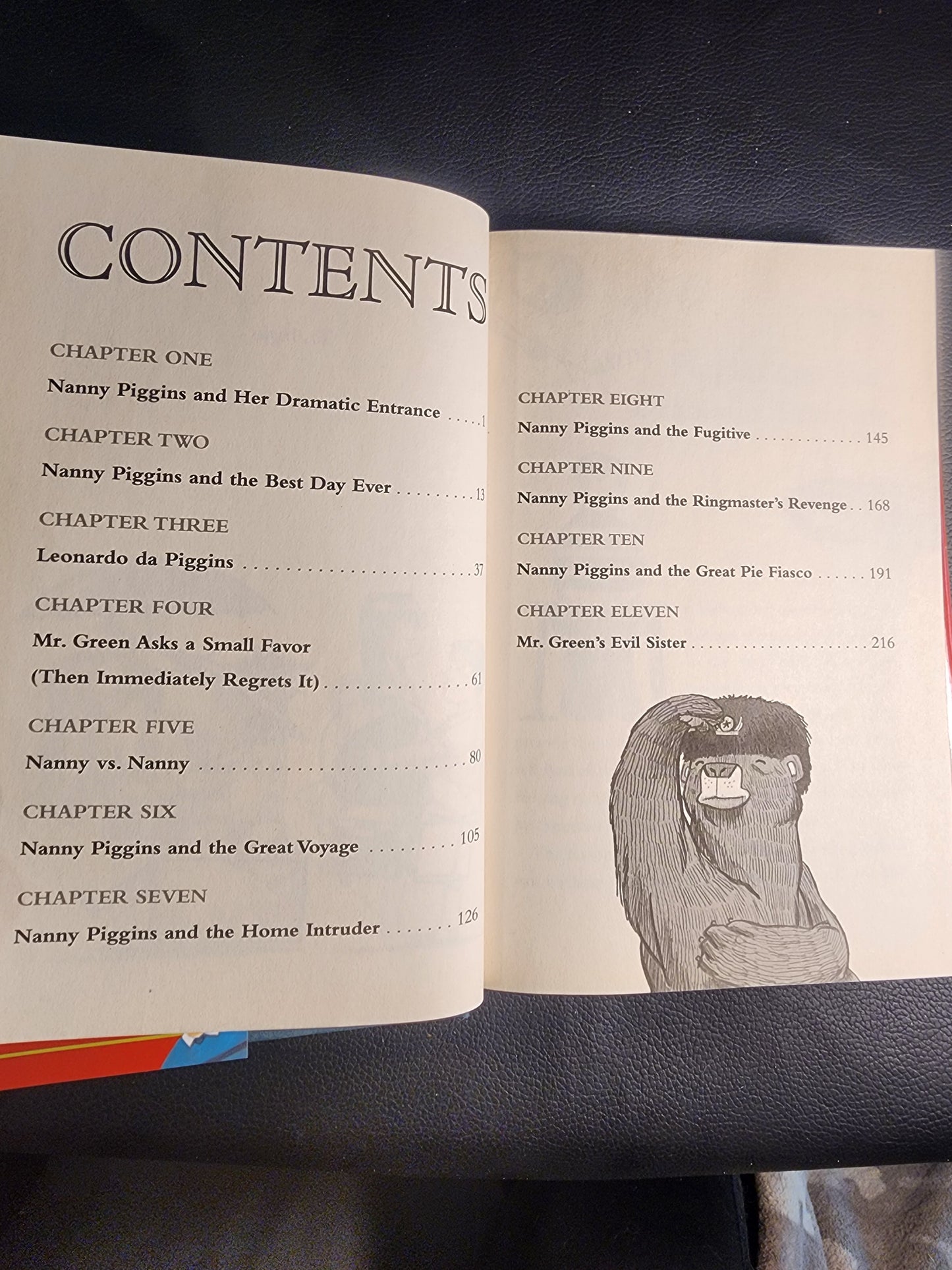 The Adventures of Nanny Piggins Hardcover Book for children