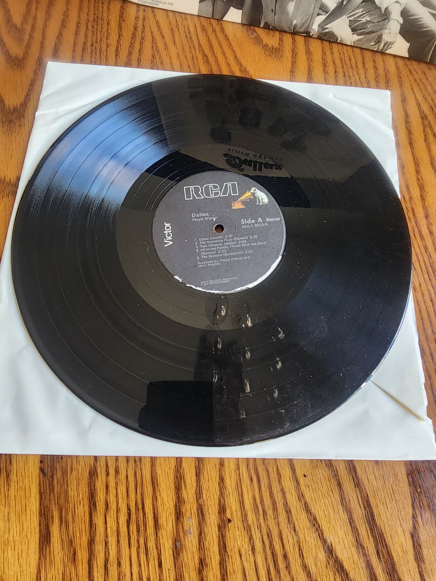 Dallas - TV Themes FLOYD CRAMER VINYL LP ALBUM RCA REC The Waltons, MASH, TAXI