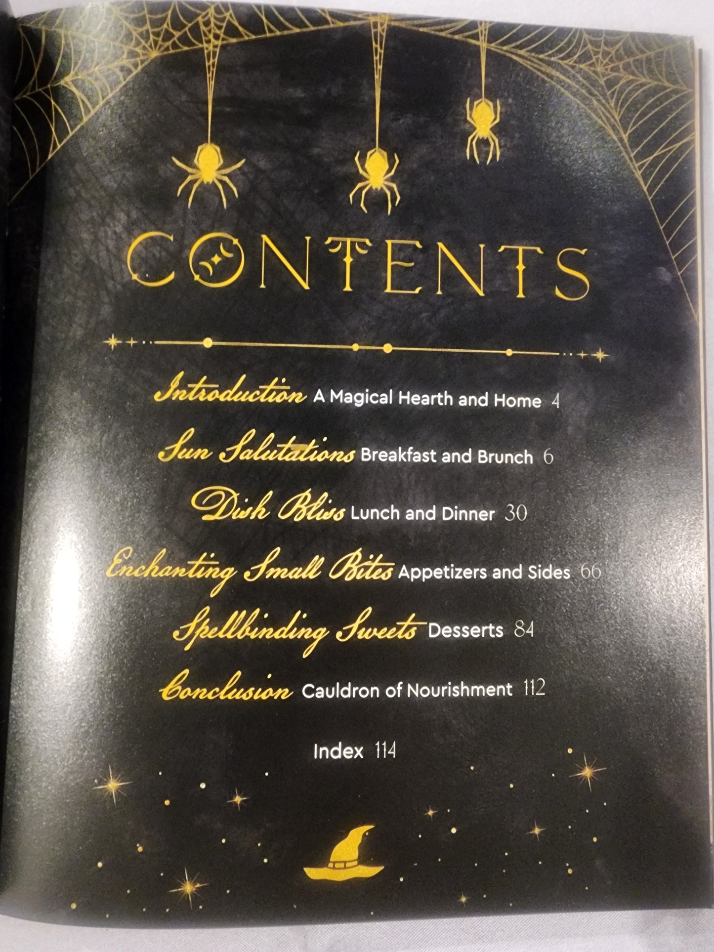 The Witch's Cookbook: 50 Wickedly Delicious Witchcraft-Inspired Recipes HB Book