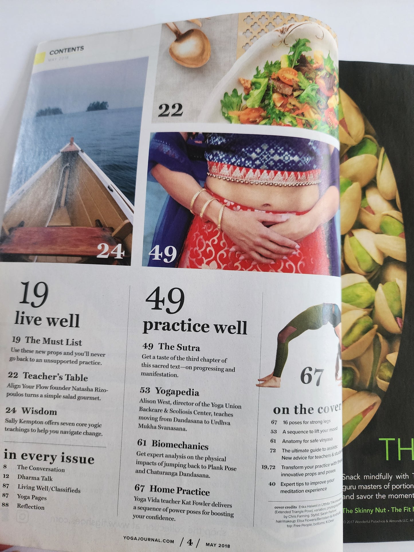 Yoga Journal May 2018 Ultimate Guide To Assists New Advice  for teachers & students