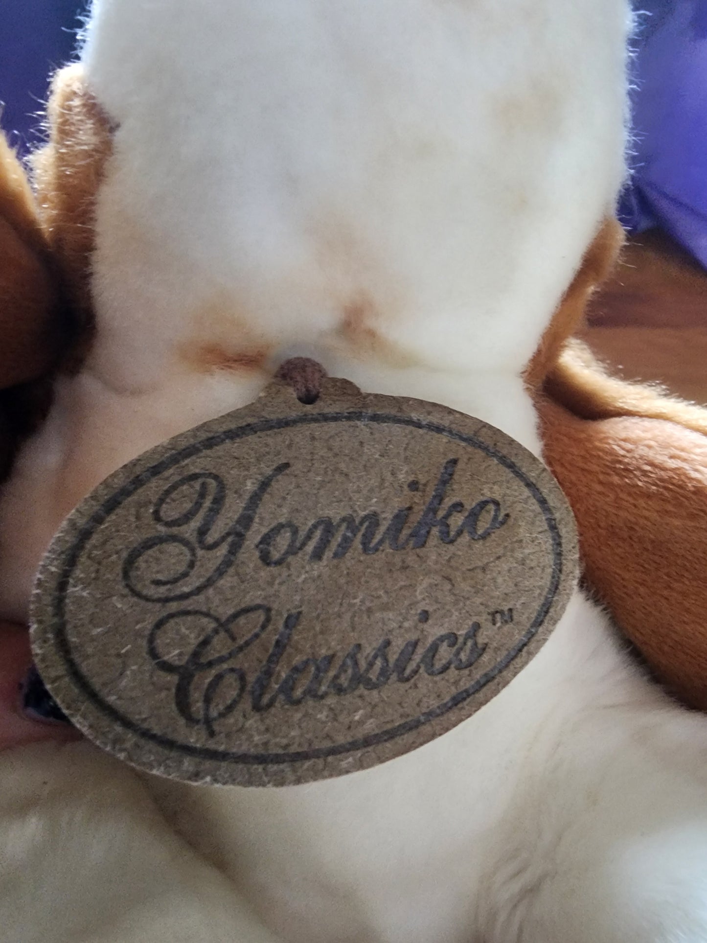 Russ Berrie Yomiko Classic Dog Plush Basset Hound Stuffed Animal Realistic 16"