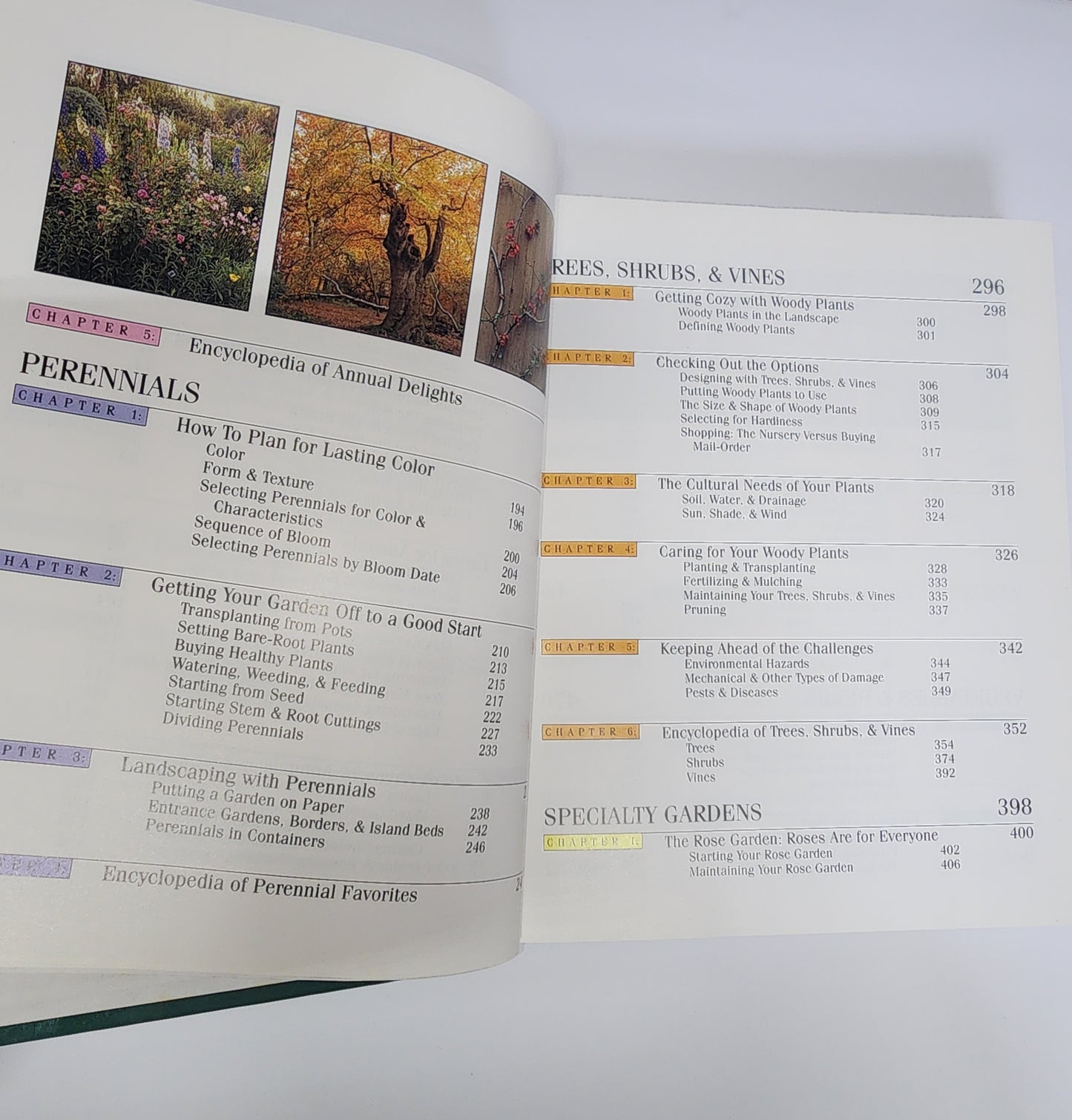 TREASURY OF GARDENING COLLECTOR BOOK ANNUALS PERENNIALS VEGIES HERBS LANDSCAPE