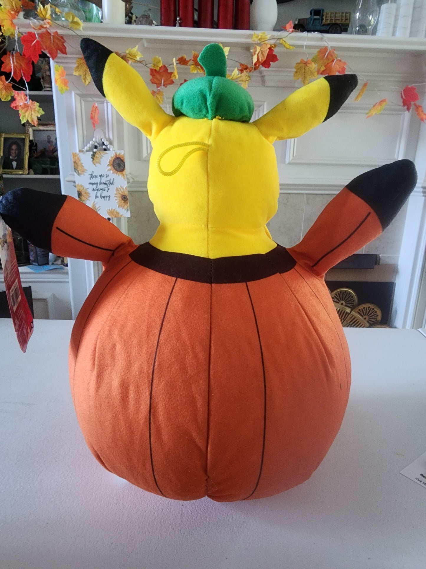 Pokémon Pikachu in a Pumpkin Halloween Plush