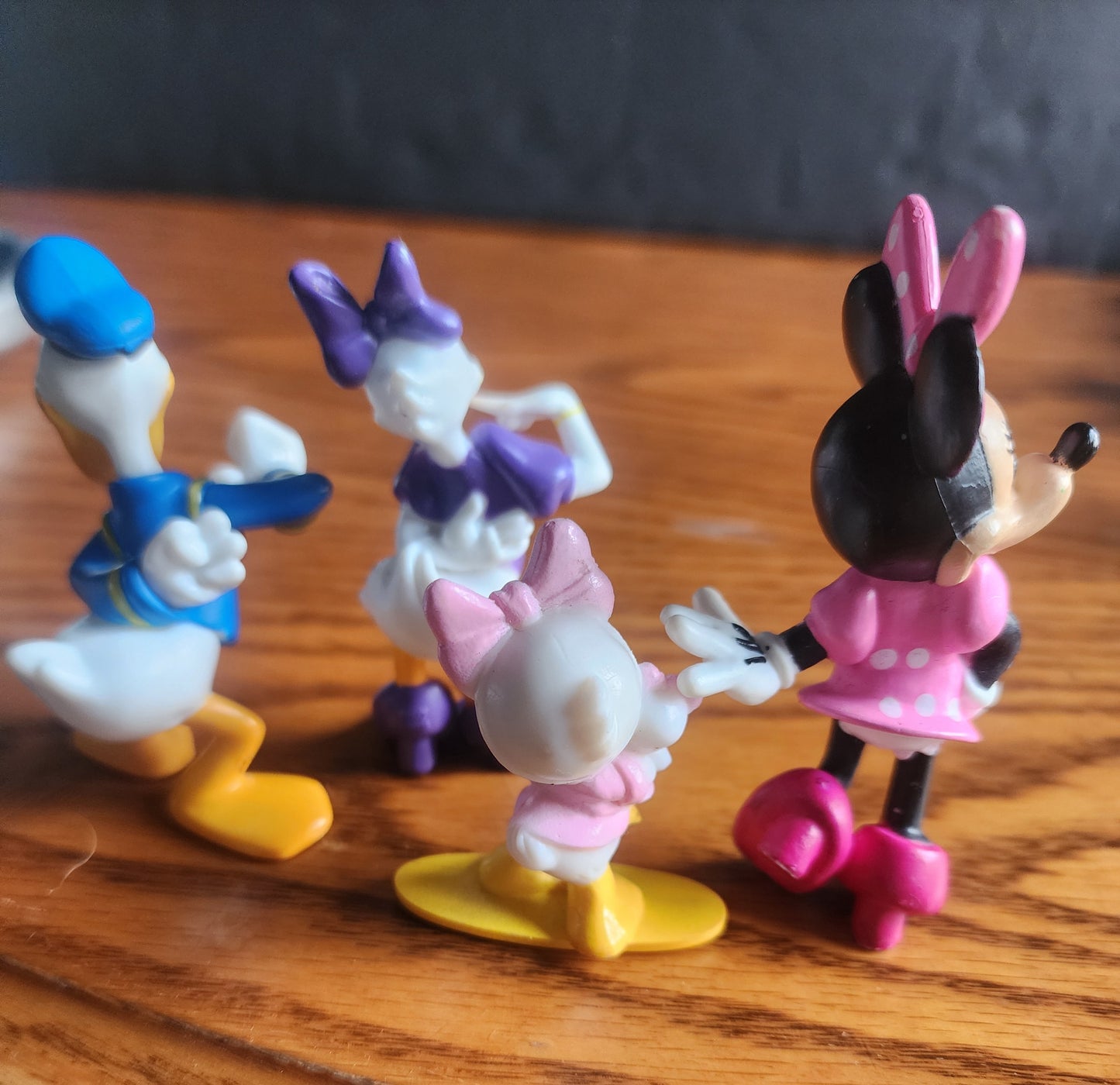 Disney pvc lot Donald Duck. Daisy, Minnie & Webby