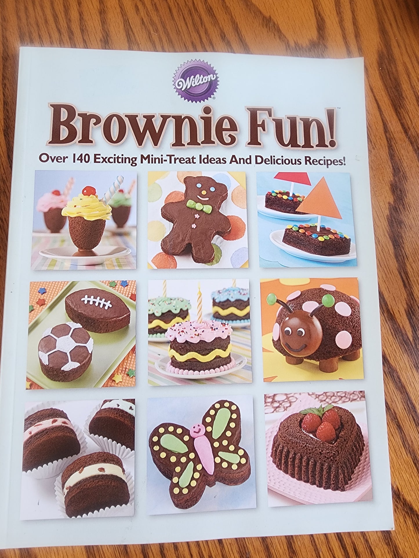Wilton Brownie Fun! 140 Ideas & Recipes Decorating Book Cookbooks