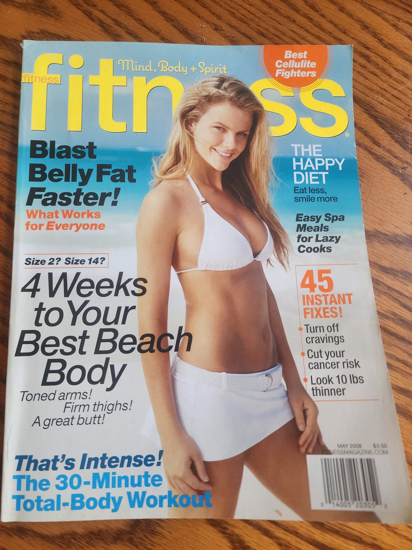 Fitness - 2008 May - Happy Diet, Blast Belly Fat Faster 4 wks to Best Beach Body