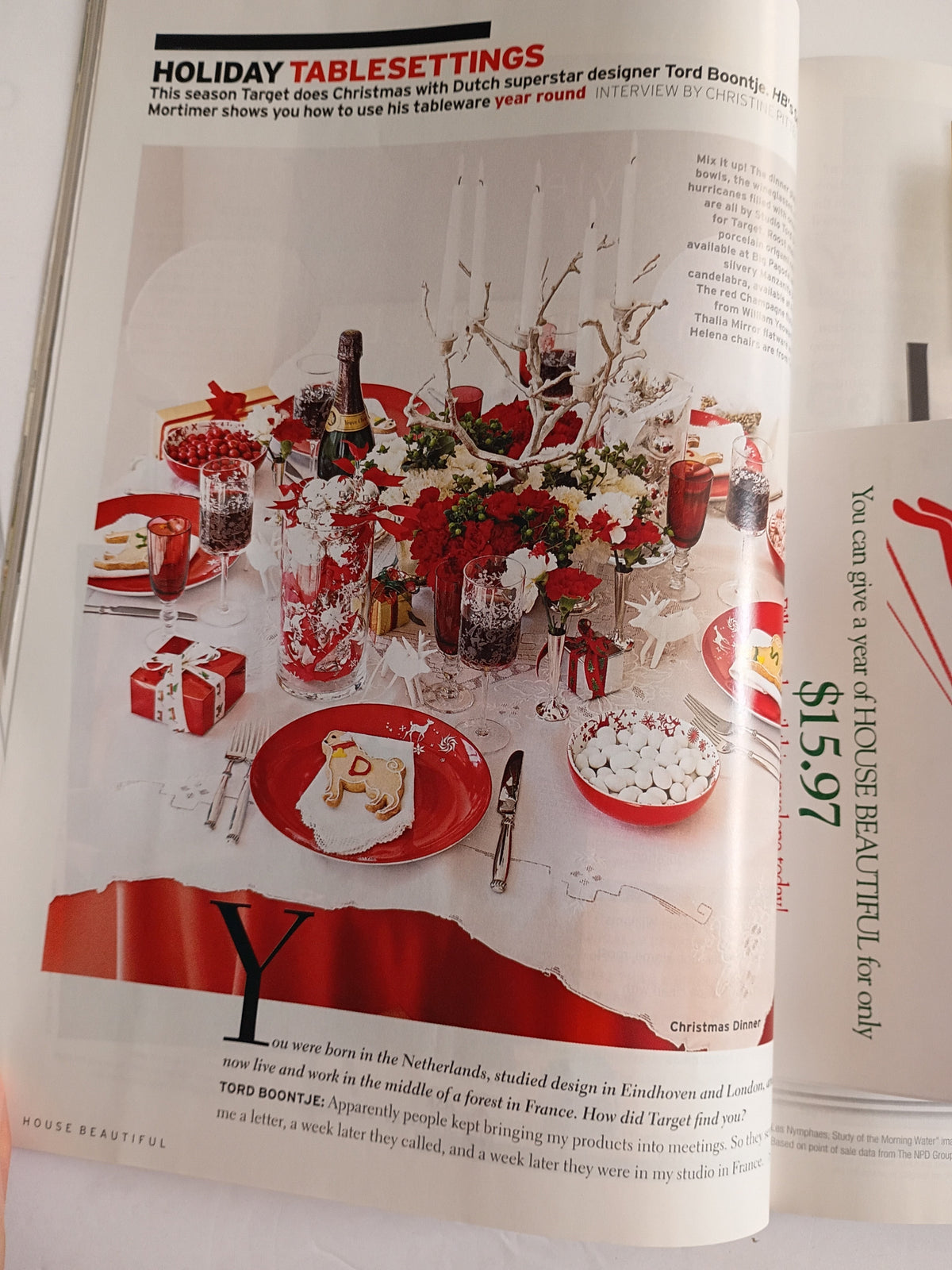 House Beautiful November 2006 Bed Bath Romantic Decor