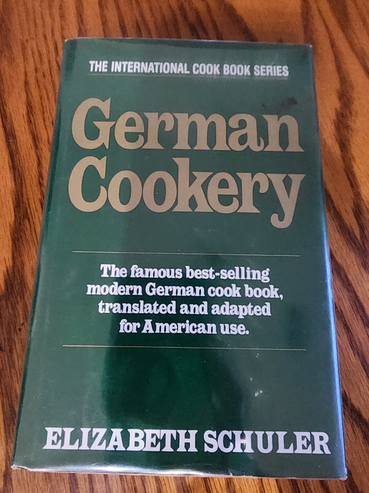German Cookery Cookbook 1955 The International Cook Book Series.