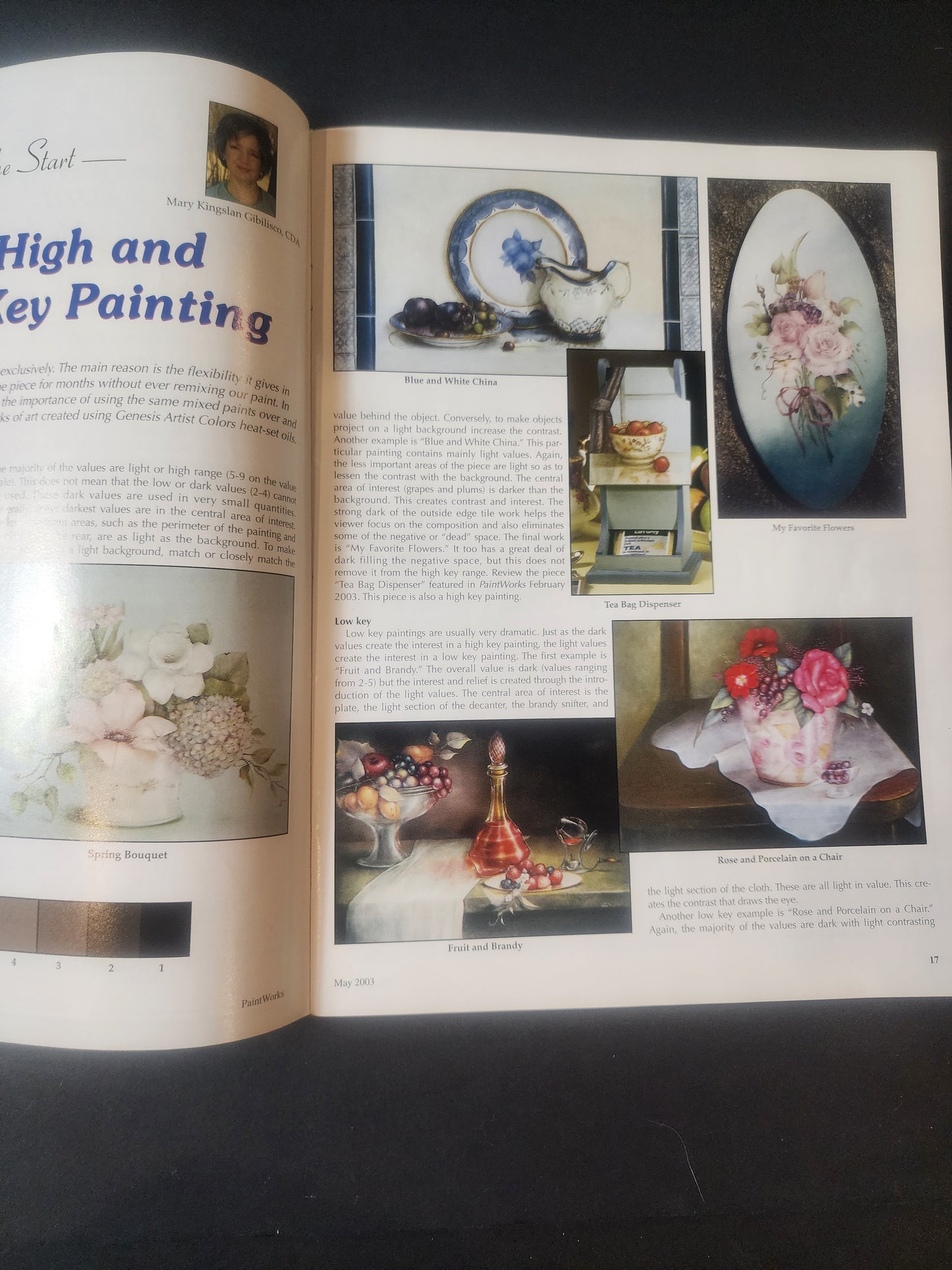 PaintWorks book for May 2003 Spirit of Spring seasonal Planters gifts for mom