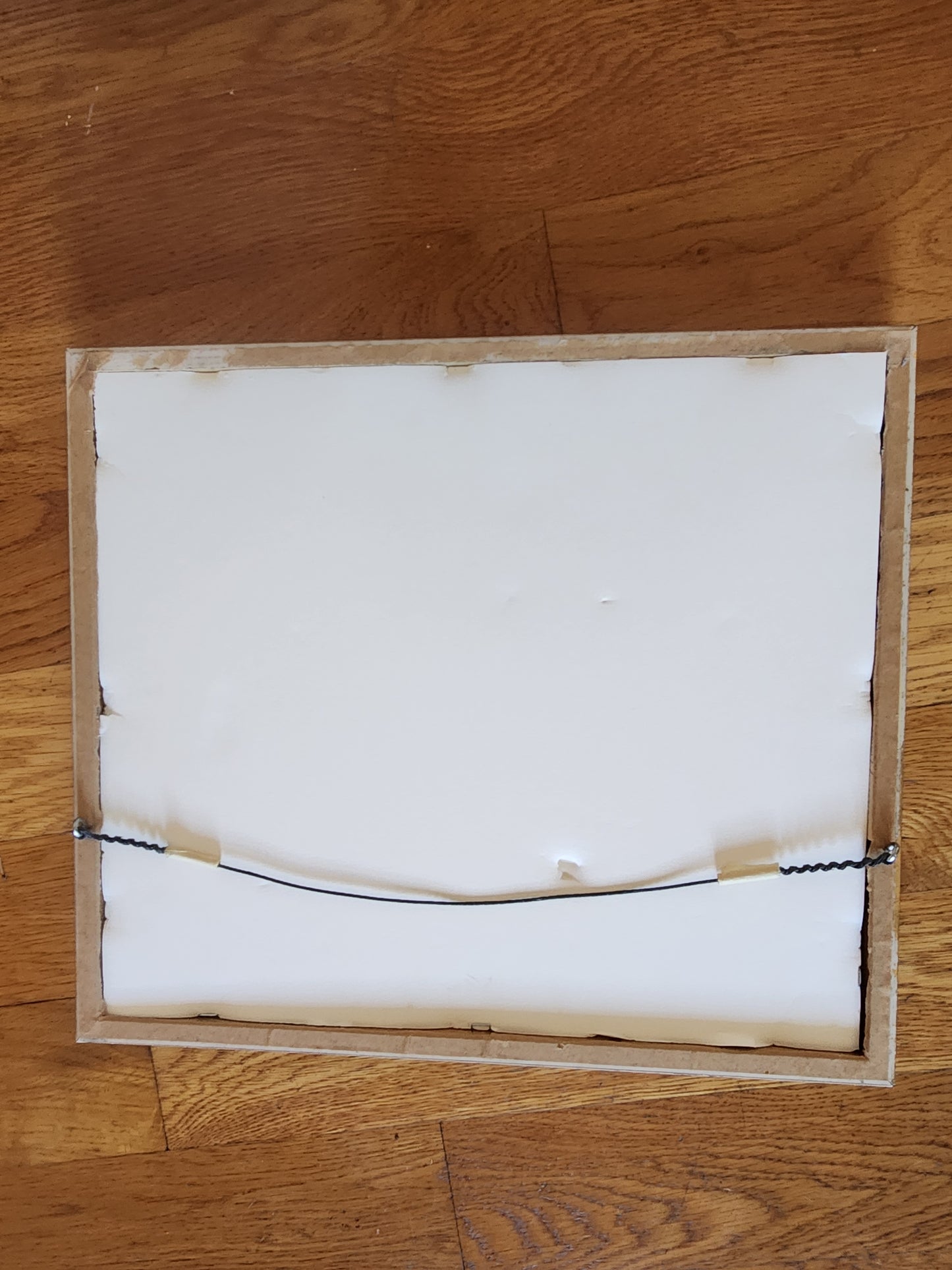 Thomas Kinkade Framed print 14x12" Cottage Bridge of light