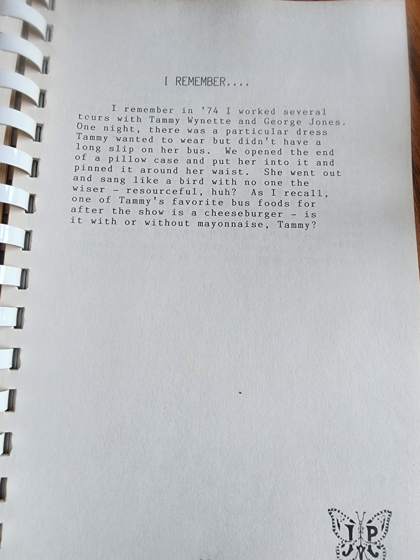 Vintage 1986 Jeanne Pruett Feedin' Friends Cookbook Country Music Singer