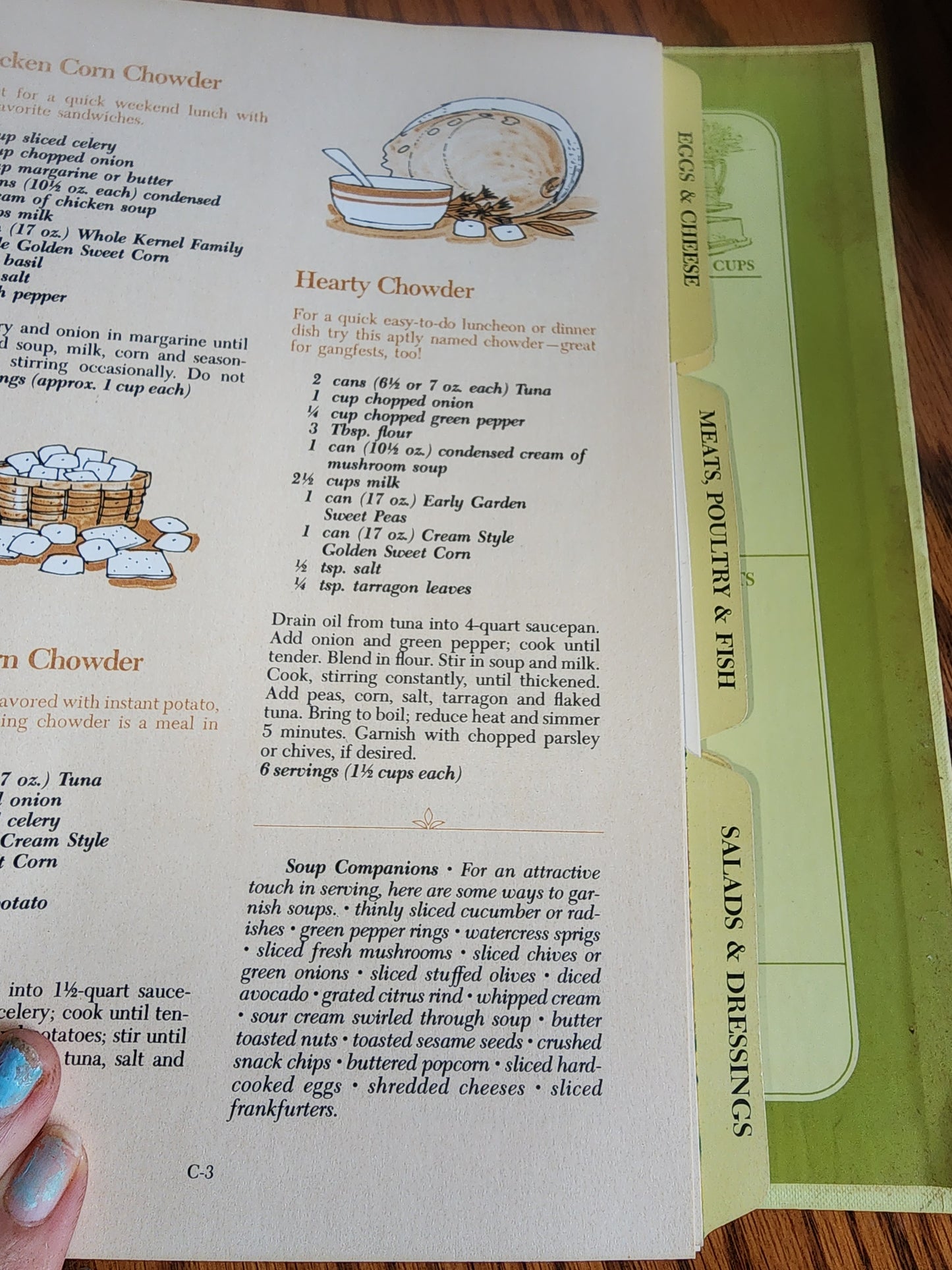 Good Vintage Del Monte Cookbook First Printing May 1972.  Spiral Bound.