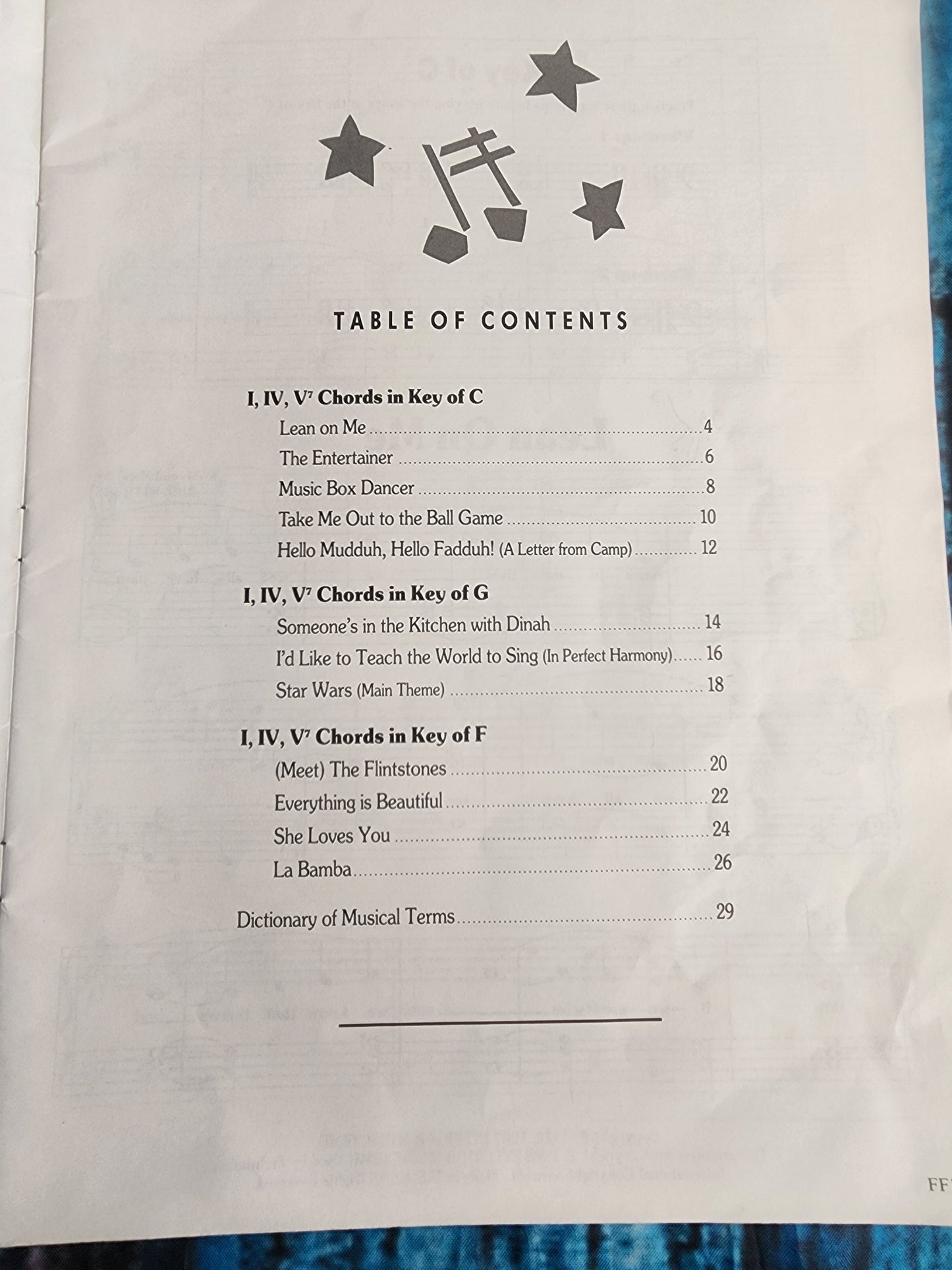 ChordTime Piano Popular - Level 2B by Randall Faber (1988, Trade Paperback) book