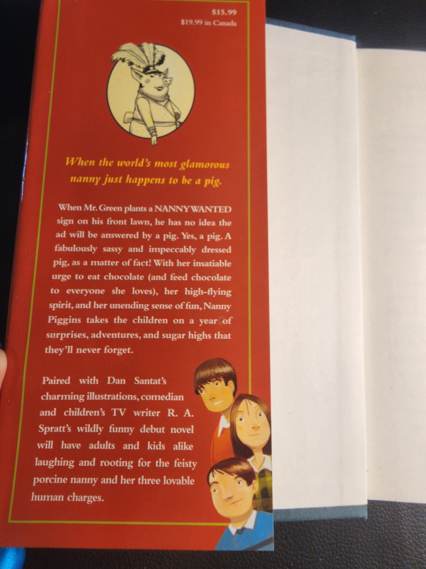 The Adventures of Nanny Piggins Hardcover Book for children