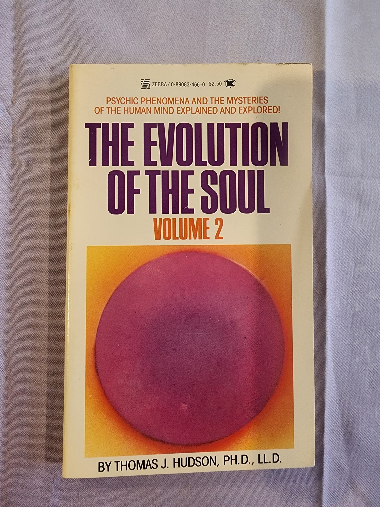 The Evolution of the Soul, Volume 2 by Thomas Hudson pb book 1979
