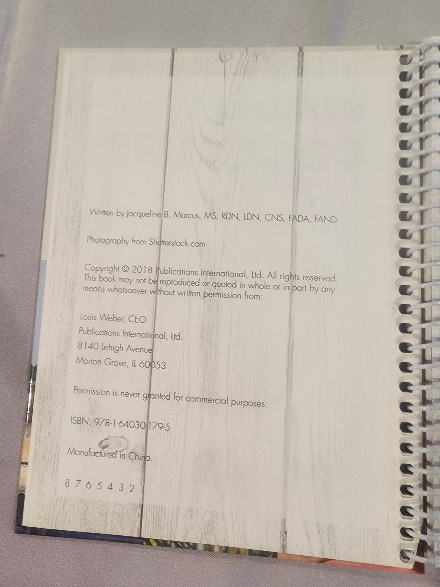 Healing with Coconut by Jacqueline B. Marcus - 2018 Spiral Hardcover book