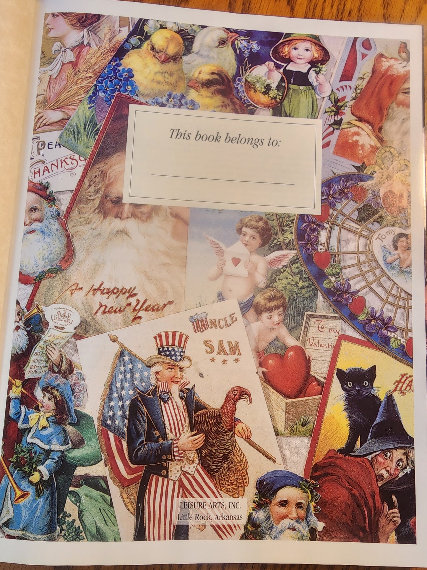 Leisure Arts Book HOLIDAY REVERIE Cross Stitch Pattern Book Halloween Christmas