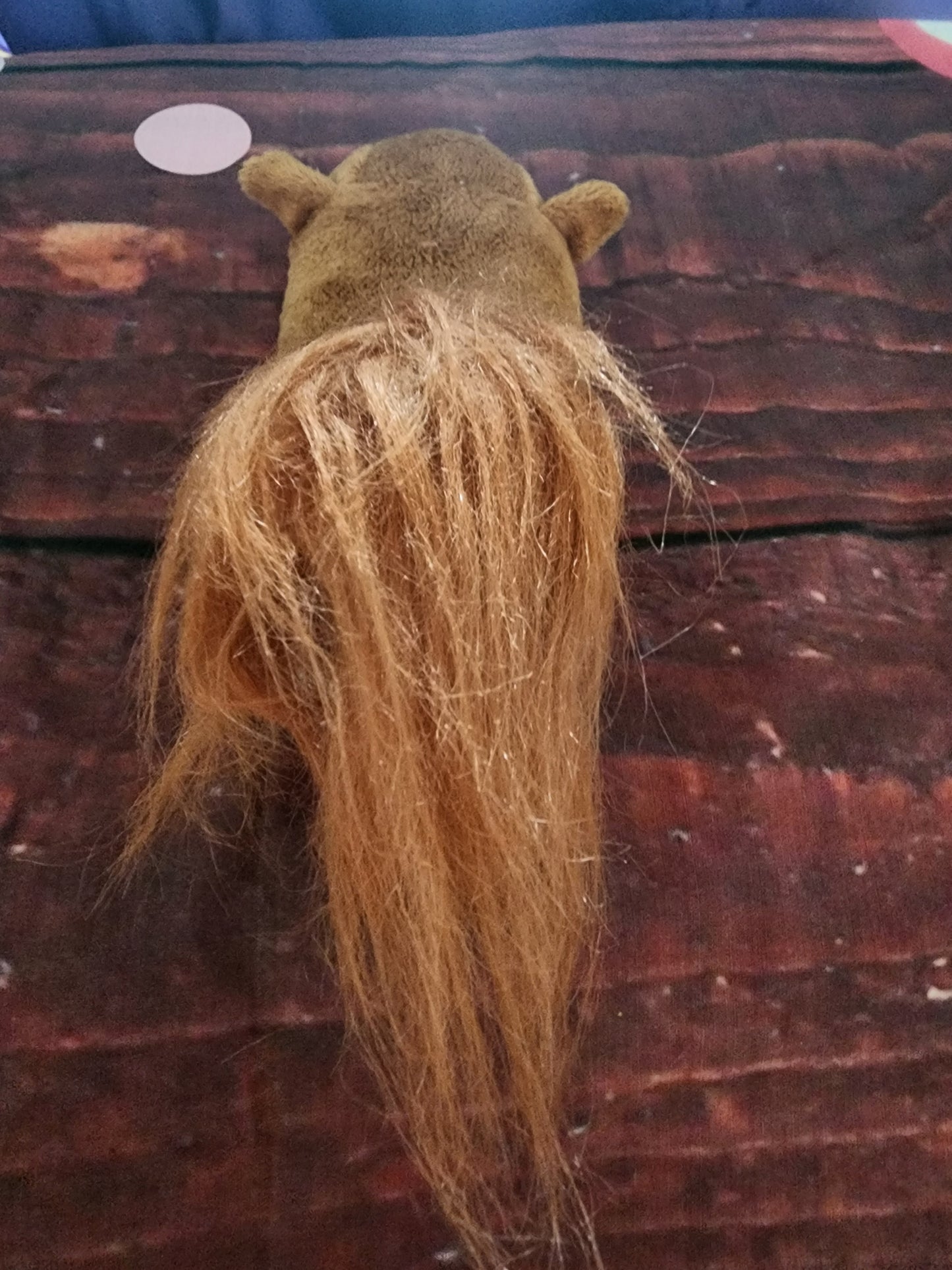 Fuzzee Tails squirrel Plush Nutty New 4" Furry Tail