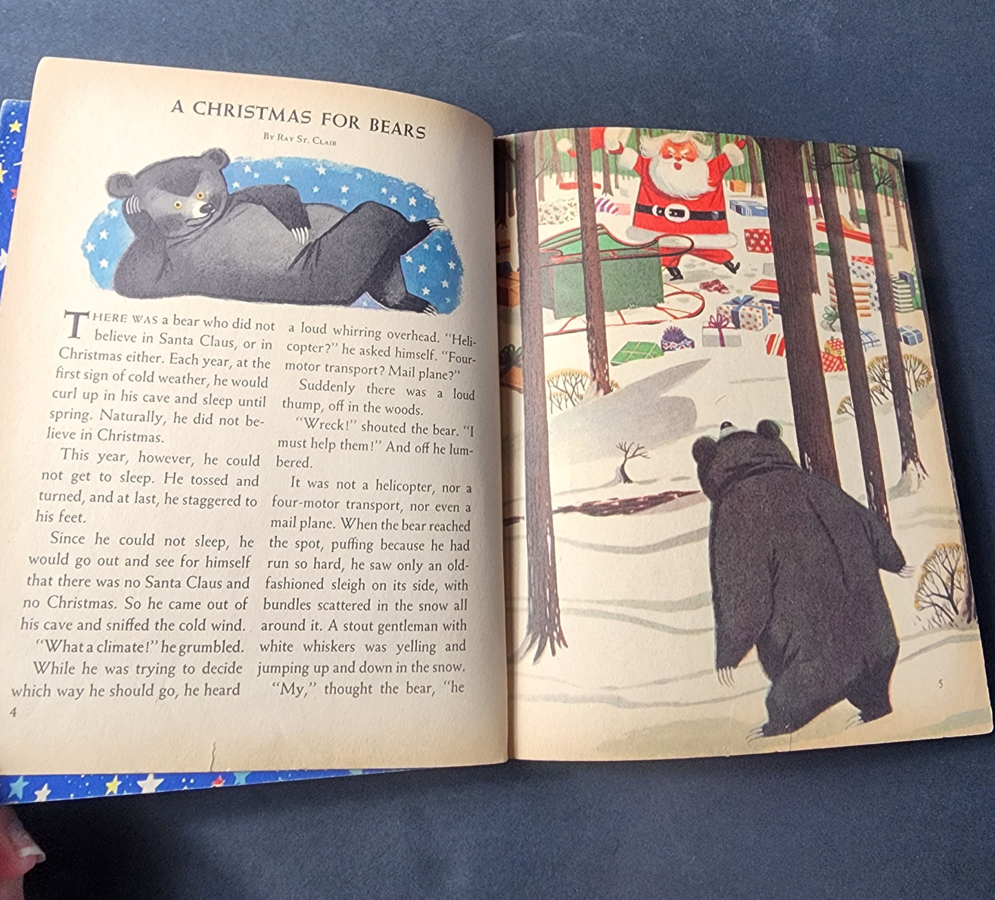 My Christmas Treasury" is a classic Little Golden Book published in 1957 by Golden Books. A Giant little Golden book