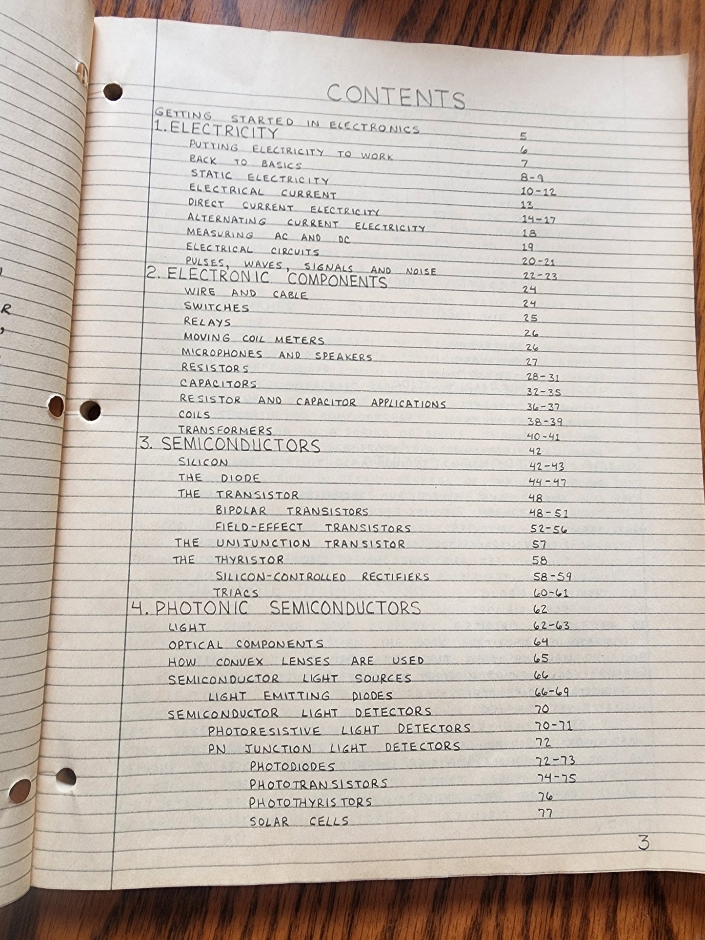 Getting Started in Electronics 276-5003A written exclusively for Radio Shack