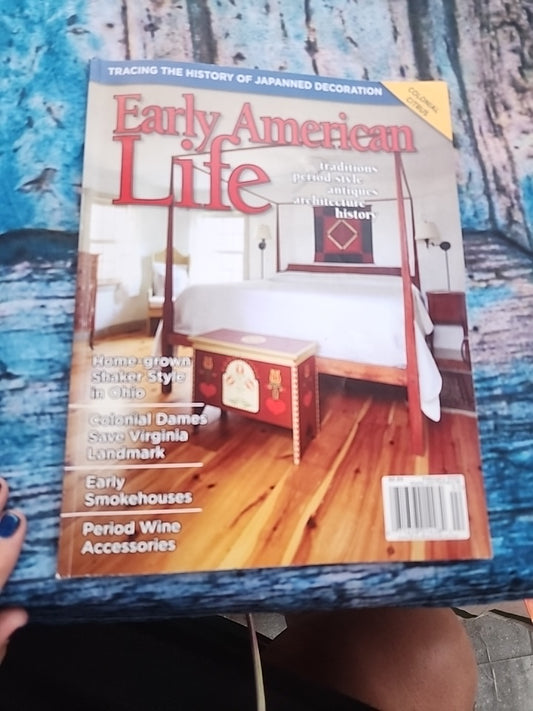 Early American Life Tracing the History of the Japanned Decoration Feb 2022