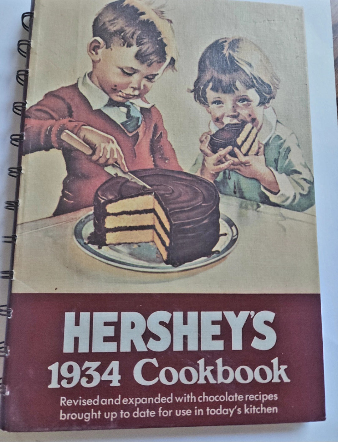 Hershey's 1934 Cookbook Revised and expanded  Chocolate Recipes