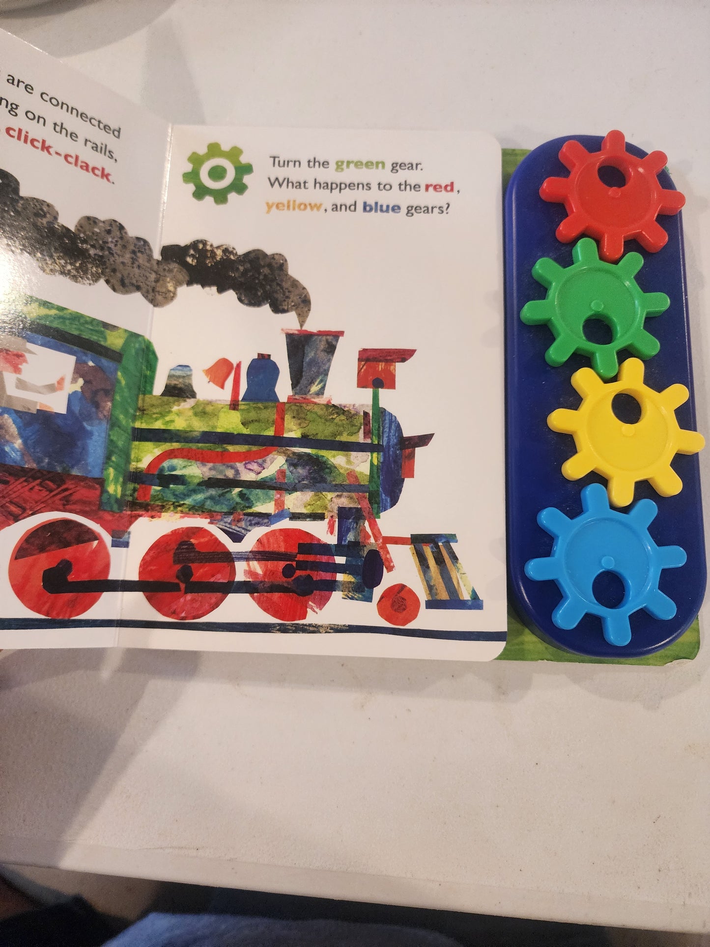 World of Eric Carle: Turn, Crank, Zoom! a STEM Gear Sound Book by PI Kids (2018, Children's Board Books)