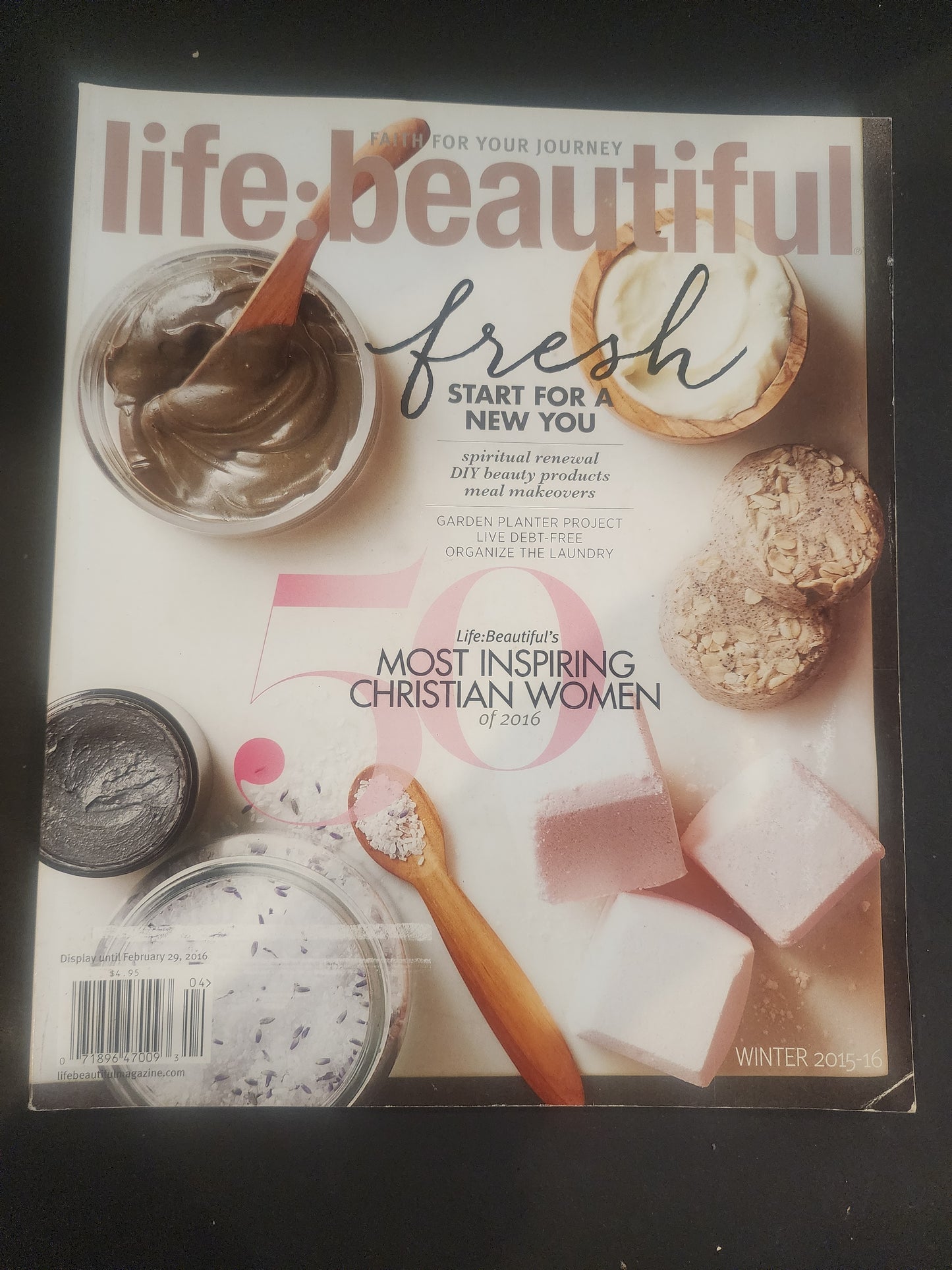 Life Beautiful Winter 2015-16  50 most inspiring Christian Women of 2016