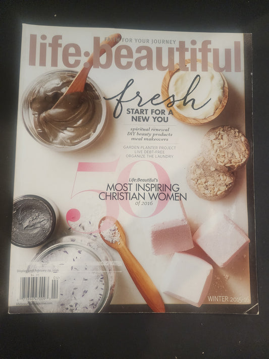 Life Beautiful Winter 2015-16  50 most inspiring Christian Women of 2016